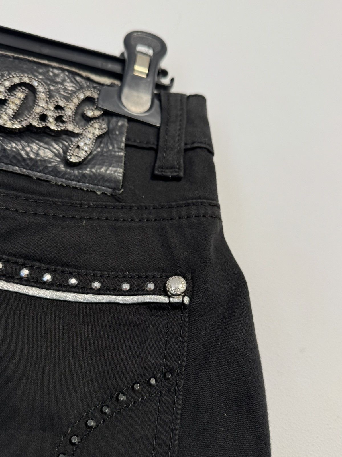 Dolce & Gabbana Dolce&Gabbana Women’s Jeans Pants Luxury Black Size 31" - 8 Thumbnail