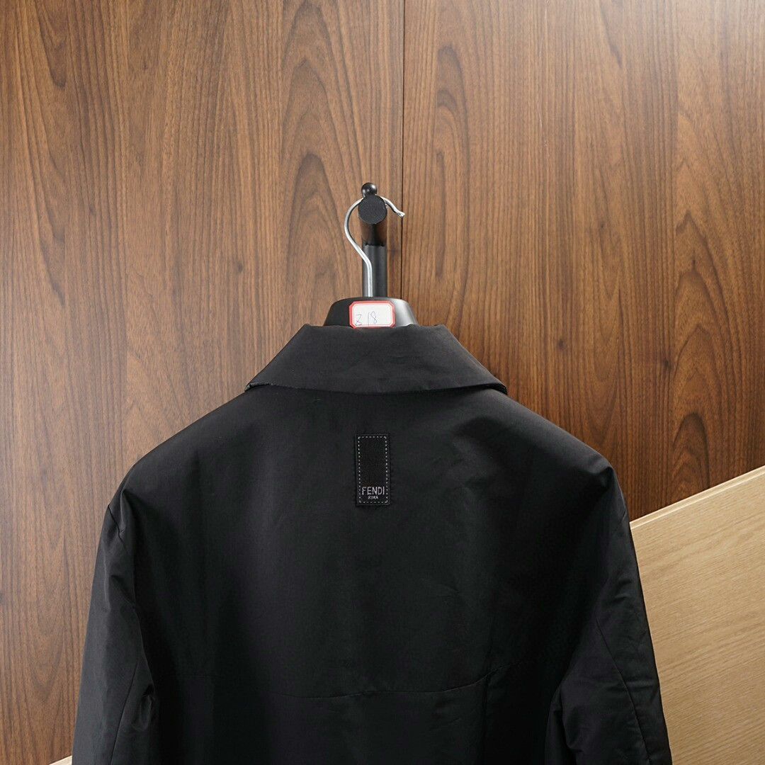Fendi Fendi Reversible Cotton Jacket with Nylon Fill Size US L / EU 52-54 / 3 - 6 Thumbnail