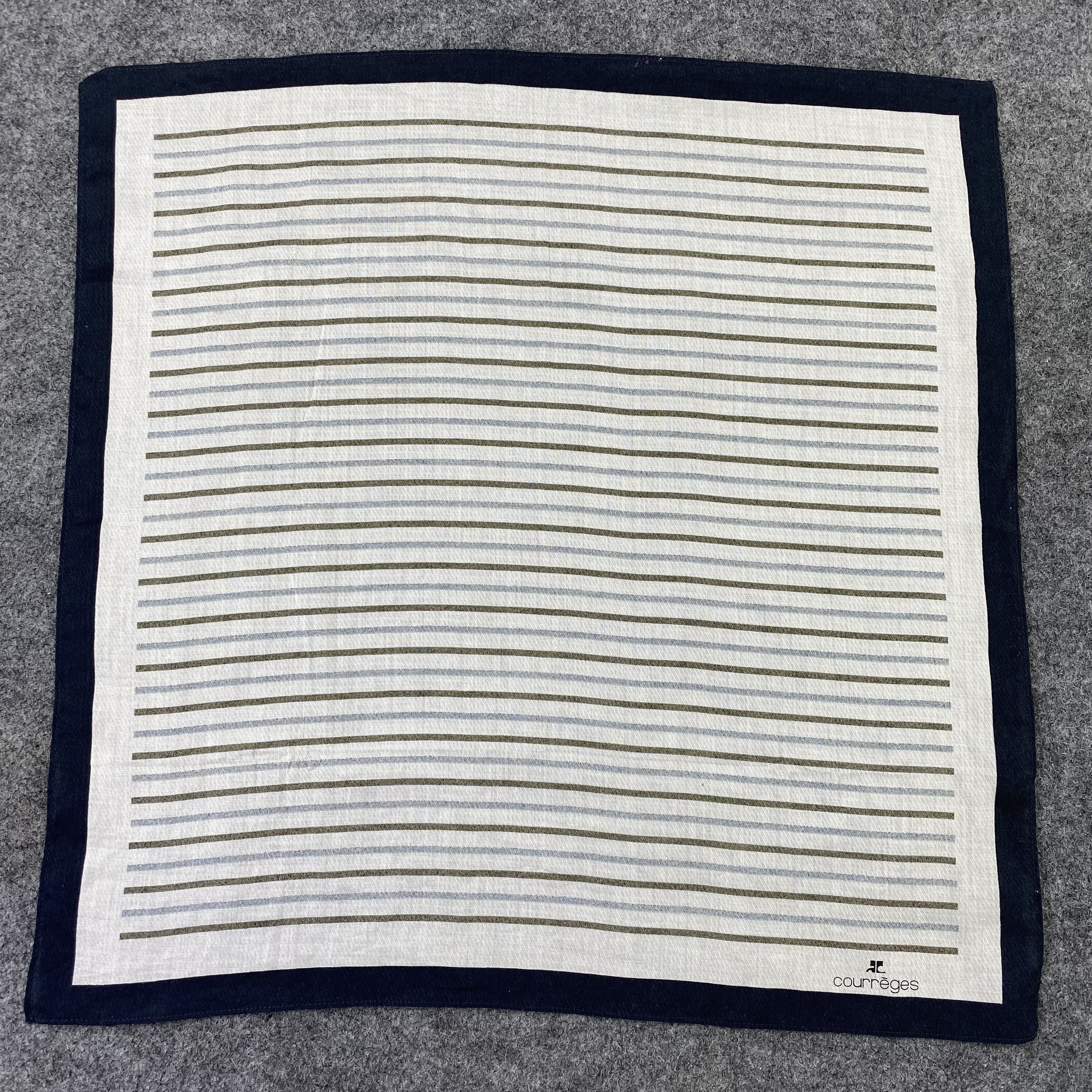 Courreges Courreges Handkerchief / Neckerchief / Bandana-B497 Size ONE SIZE - 3 Thumbnail