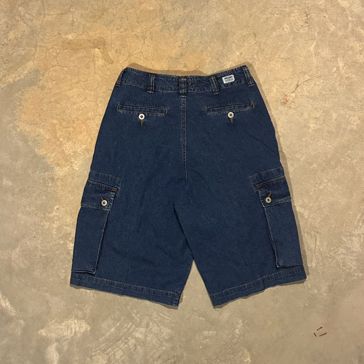 Guess × Vintage Crazy Vintage 90s Guess Jeans Baggy Cargo Pocket Jorts JNCO Size US 30 / EU 46 - 6 Thumbnail