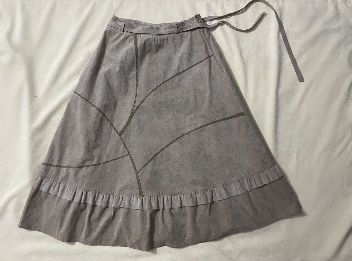 Other jerôme création paris 60s-70s vintage nubuck vest & skirt Size 26" / US 2 / IT 38 - 7 Thumbnail