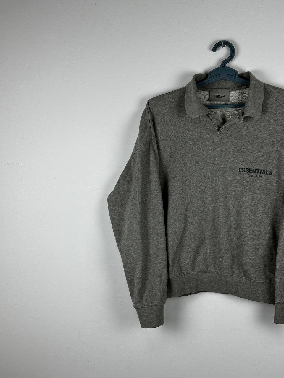 Fear of God Essentials Fleece Rugby Pullover Sweatshirt Size Size US S / EU 44-46 / 1 - 4 Thumbnail