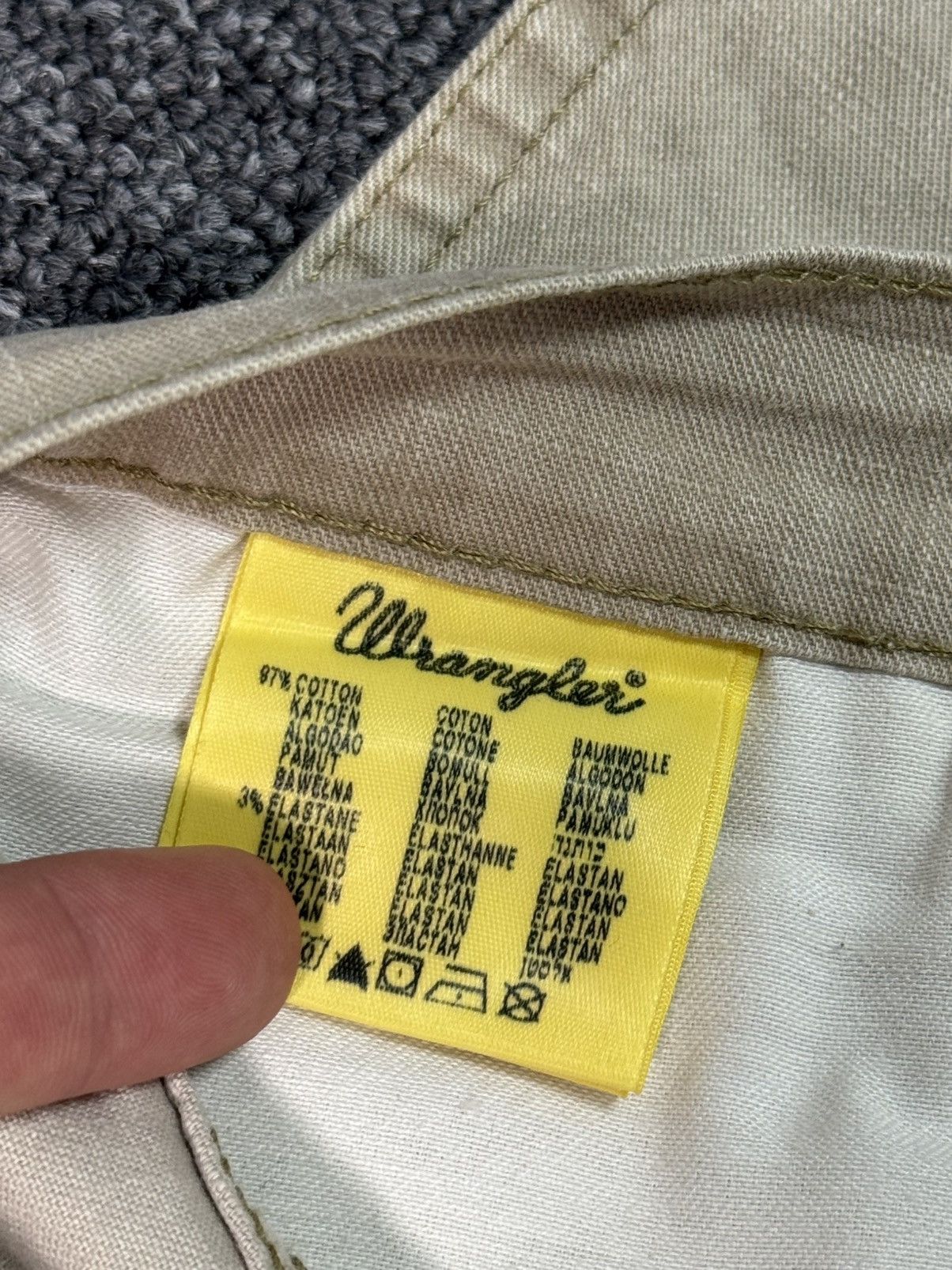 Wrangler Wrangler Texas Stretch Jeans Mens W32 L32 Beige Straight Leg Size US 32 / EU 48 - 9 Thumbnail