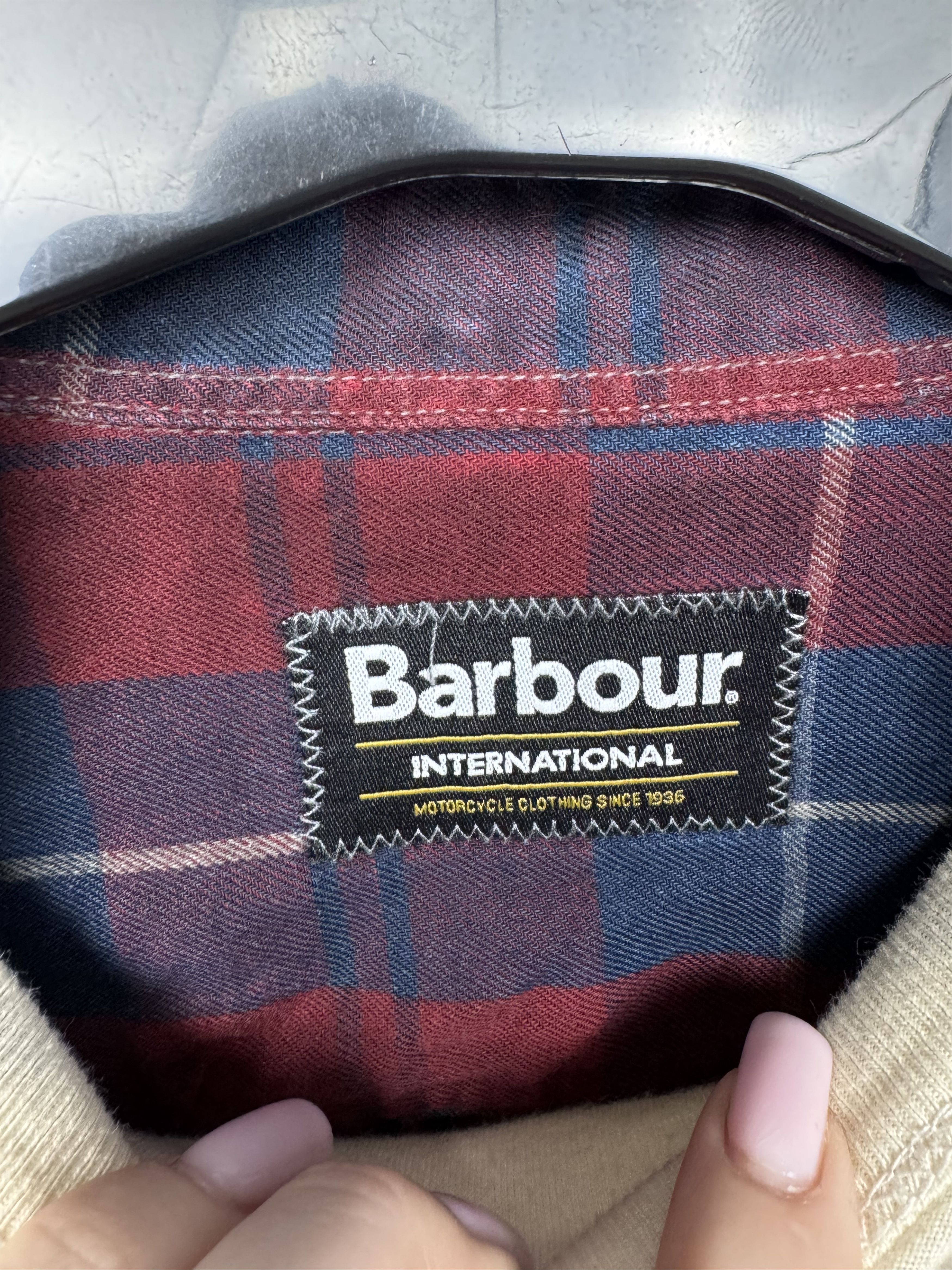 Barbour Barbour International Mens Stanley Flannel Plaid Shirt Size US L / EU 52-54 / 3 - 3 Thumbnail