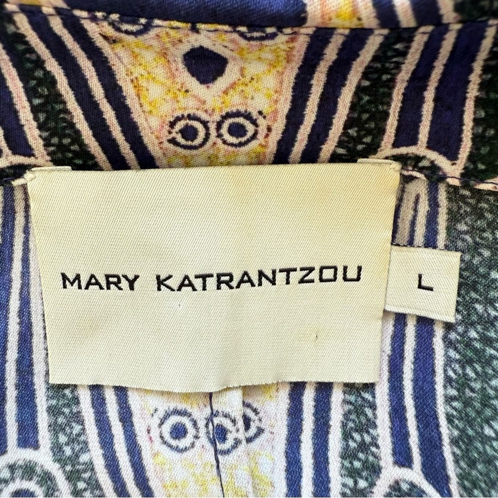 Mary Katrantzou MARY KATRANTZOU women silk dress size L Retail 1800$ Size L / US 10 / IT 46 - 6 Thumbnail