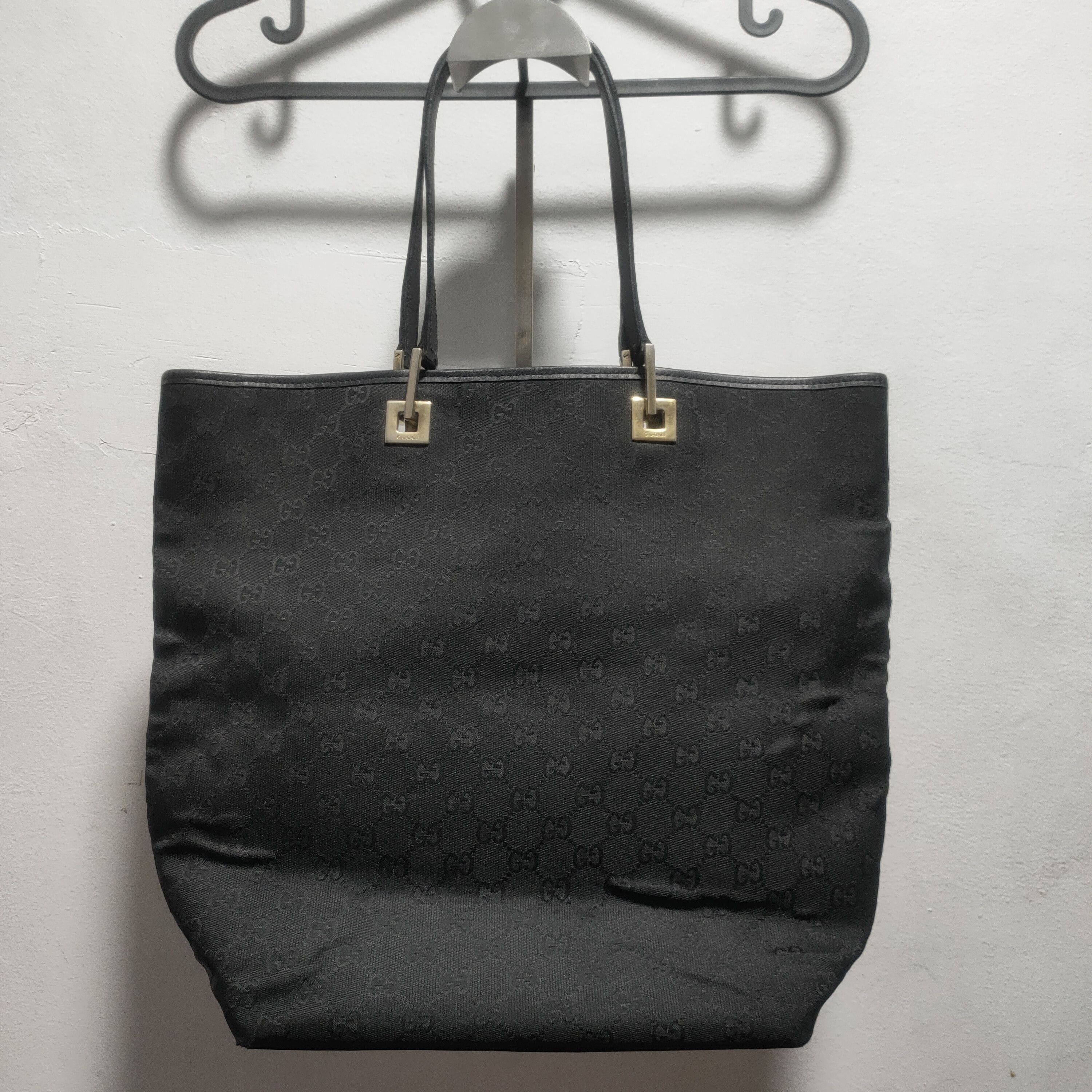 Gucci × Vintage Vintage Gucci Canvas Tote Bag Size ONE SIZE - 1 Thumbnail