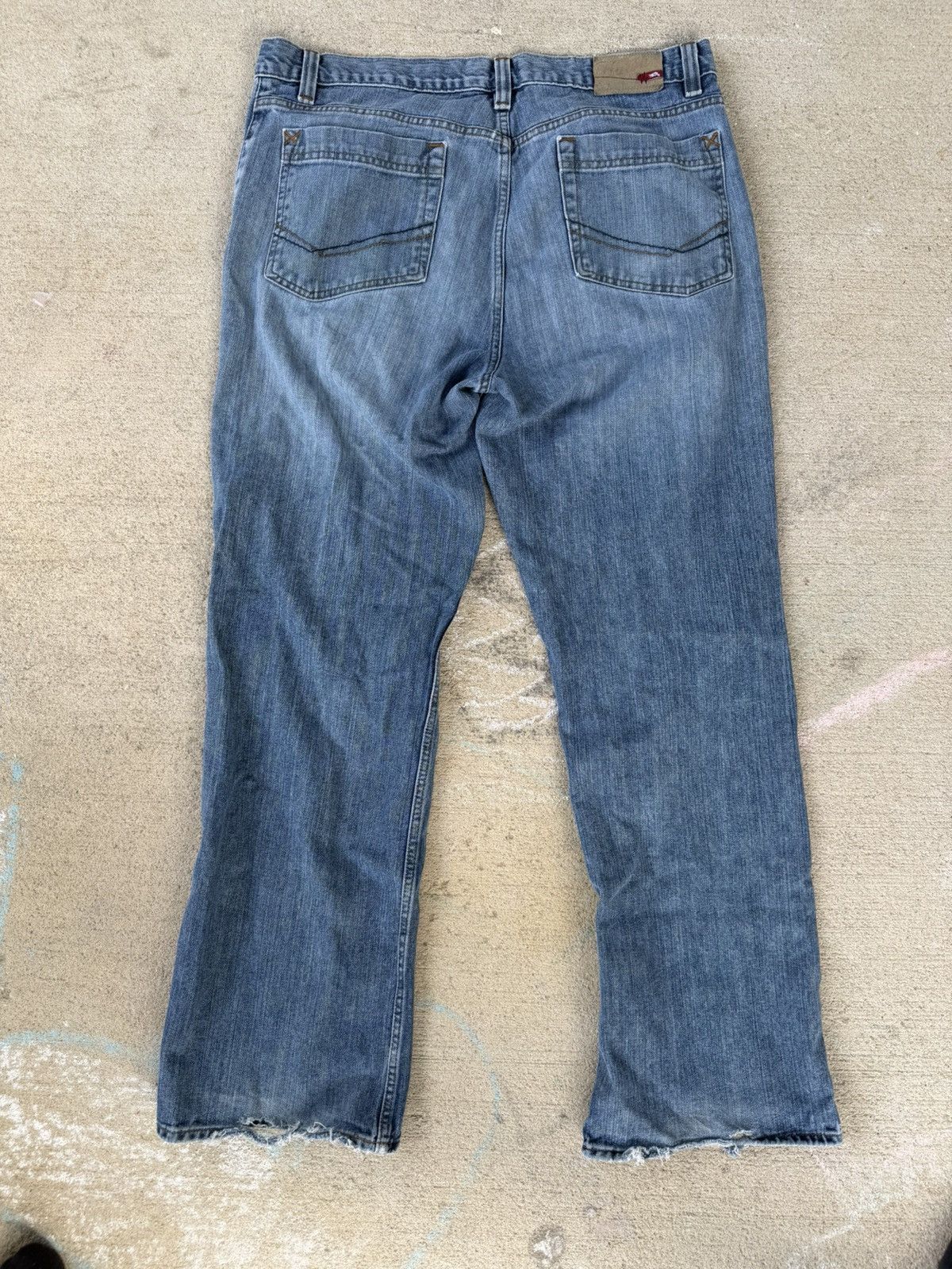 Hawk Vintage Y2K Tony Hawk Skateboarding Jeans Size US 36 / EU 52 - 3 Thumbnail