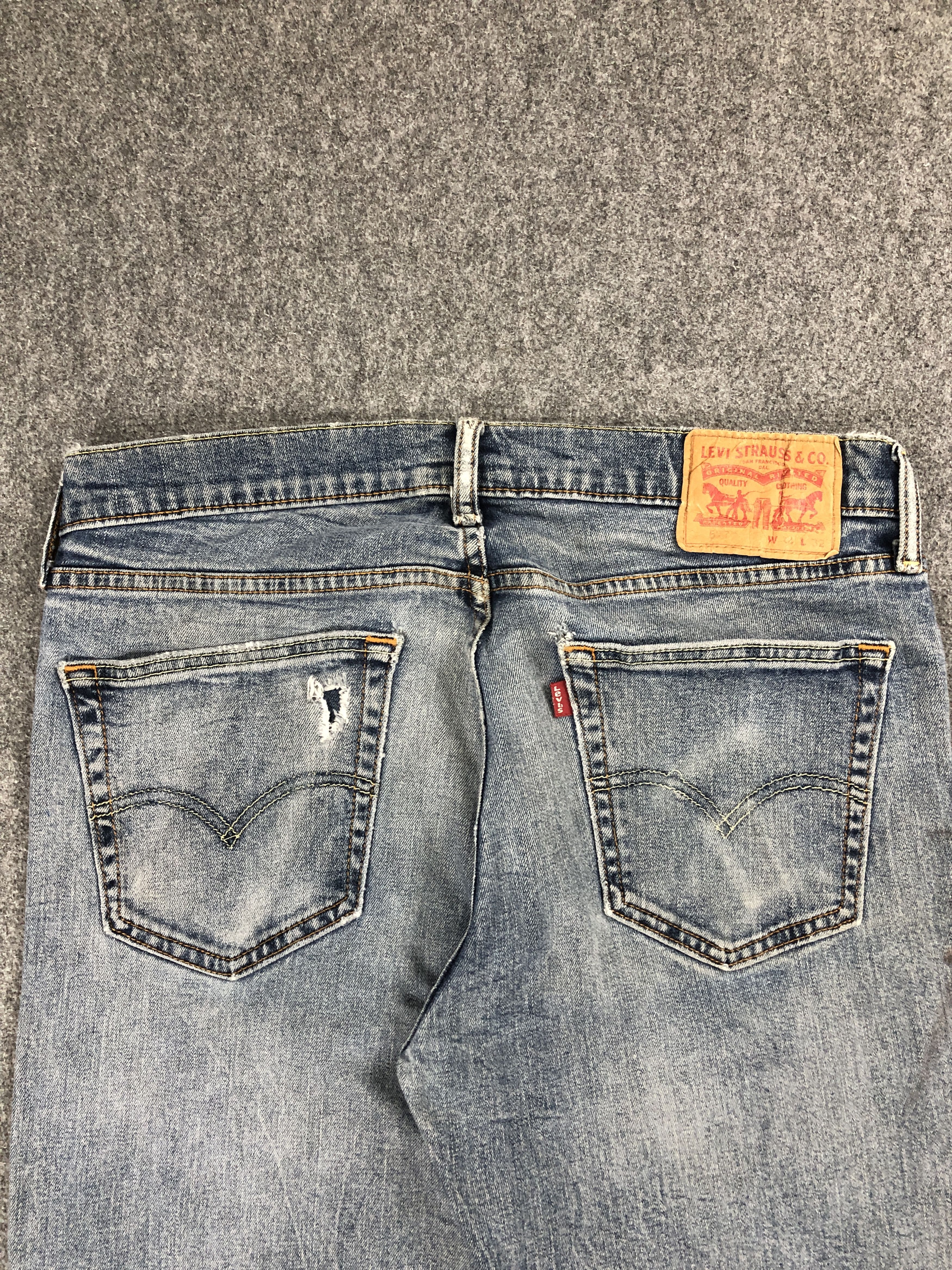 Levi's Vintage Levi's 527 Dirty Distressed Flare Jeans DP2253 Size US 33 - 4 Thumbnail