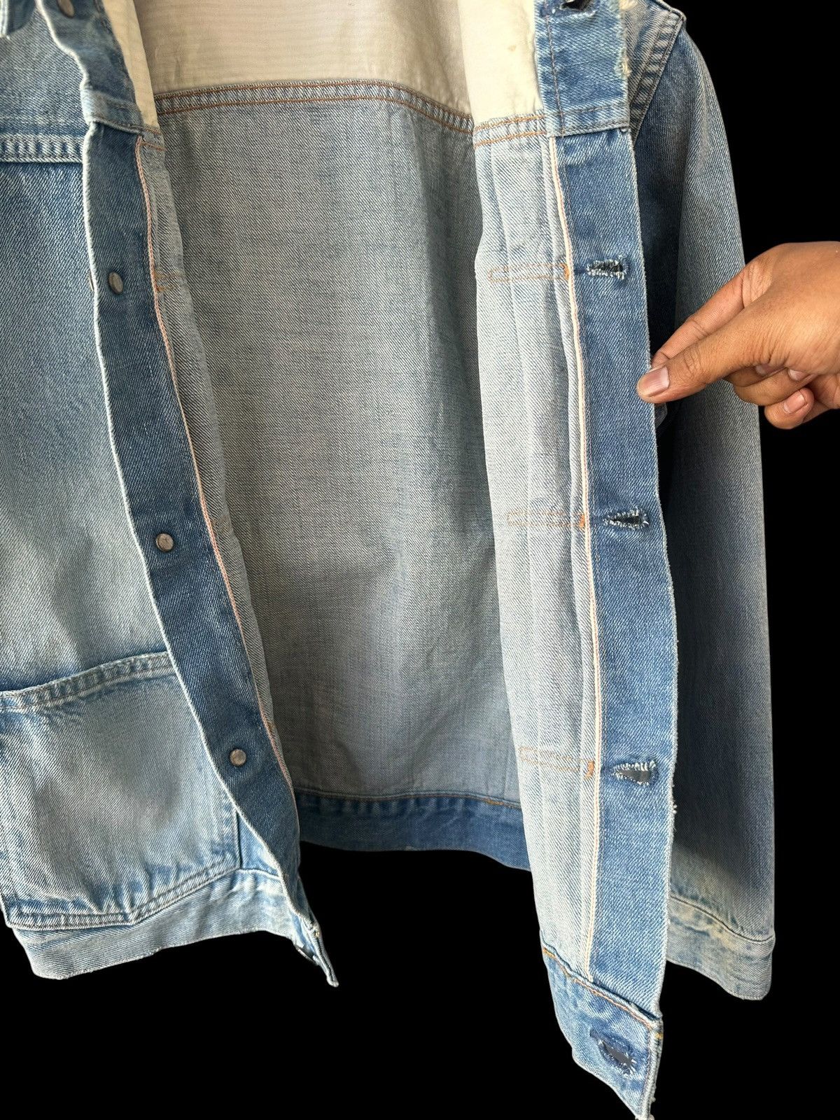 Japanese Brand Briam Co Denim Selvedge Jacket Size US M / EU 48-50 / 2 - 3 Thumbnail