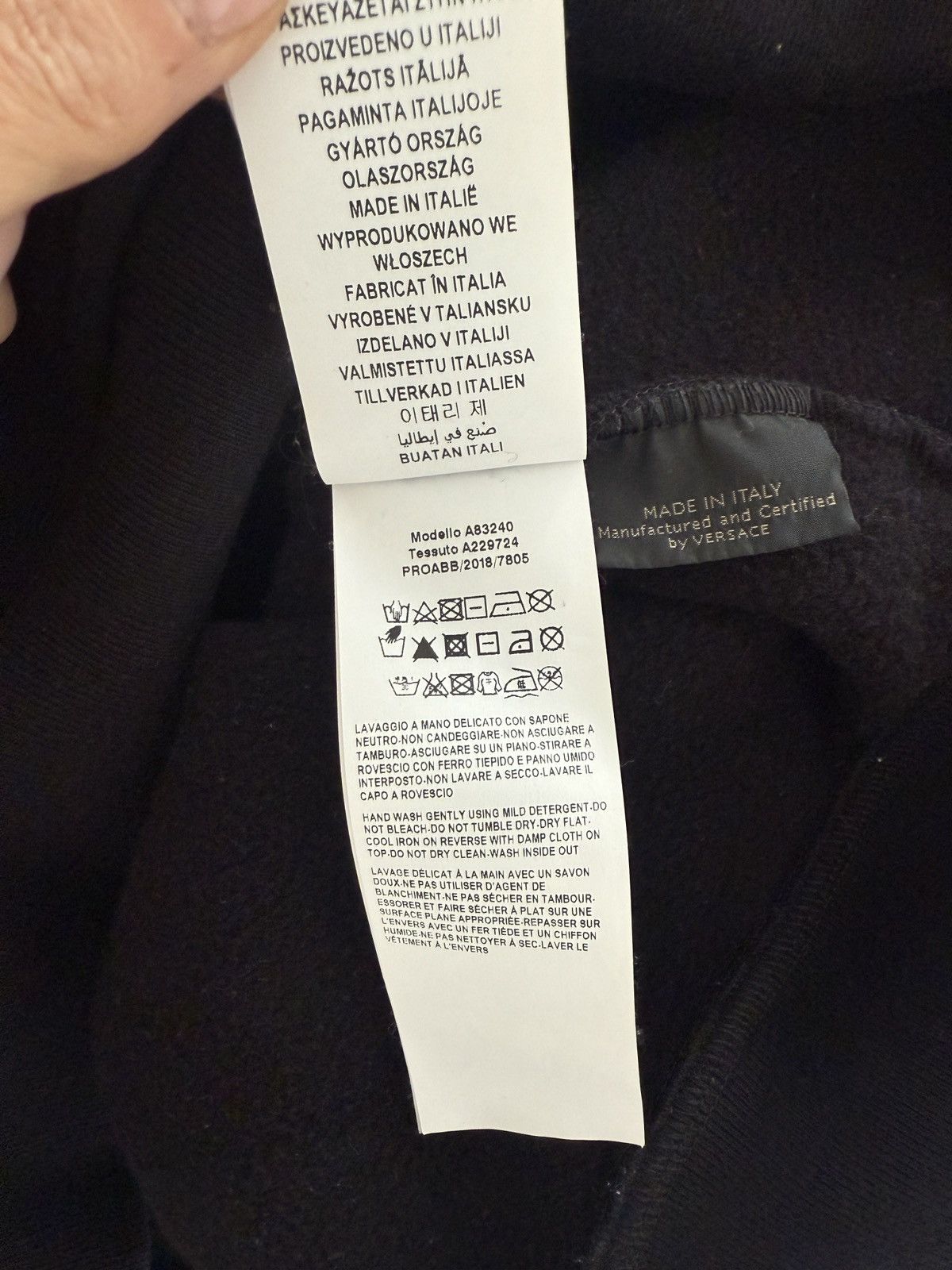 Kith × Versace KITH X Versace Medusa Hoodie Black Size US M / EU 48-50 / 2 - 6 Thumbnail