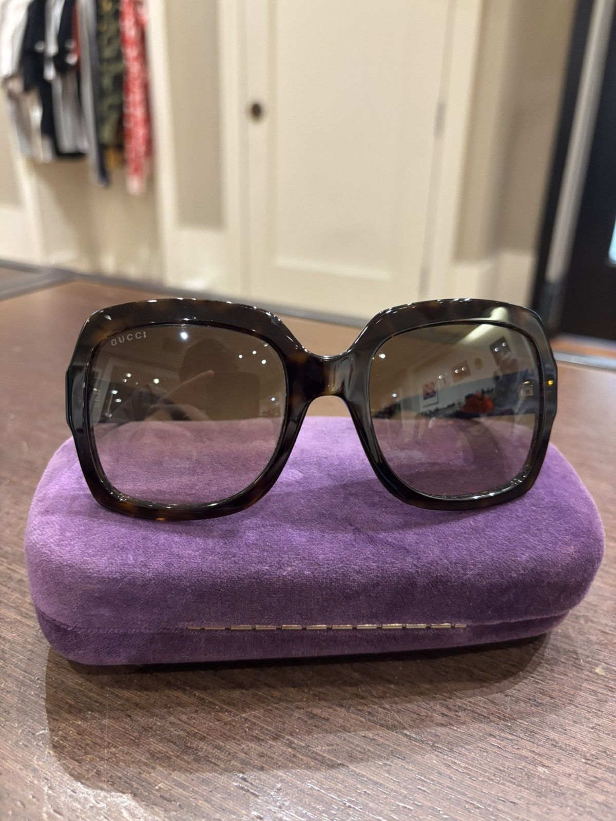 Gucci Gucci Sunglasses Size ONE SIZE - 2 Thumbnail