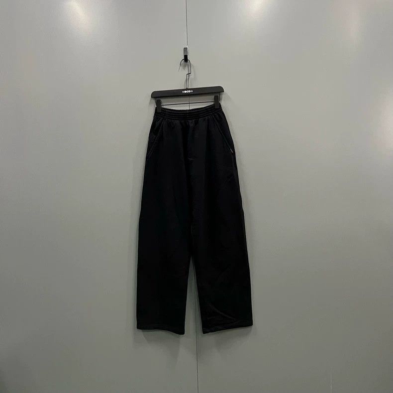 Balenciaga size XS Black wide-leg pants