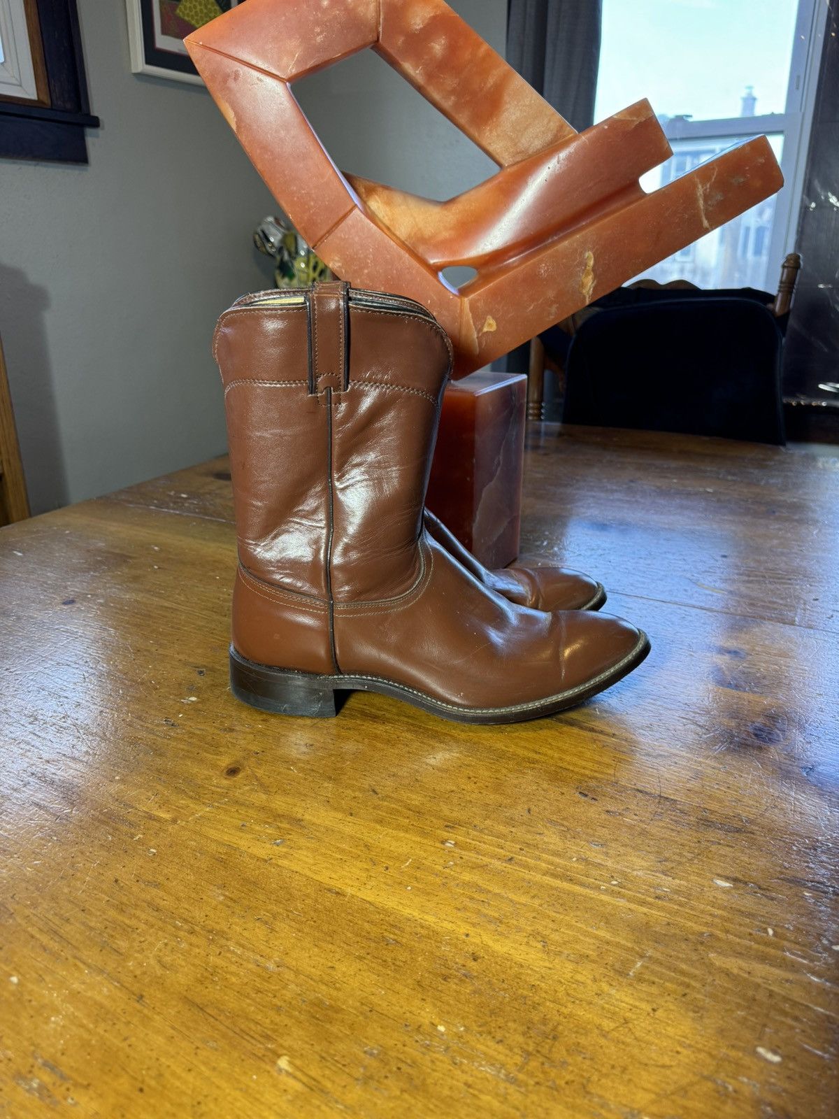 Vintage × Wrangler Vintage Wrangler Cowboy Boots Sz 12 Size US 11 / EU 44 - 2 Thumbnail