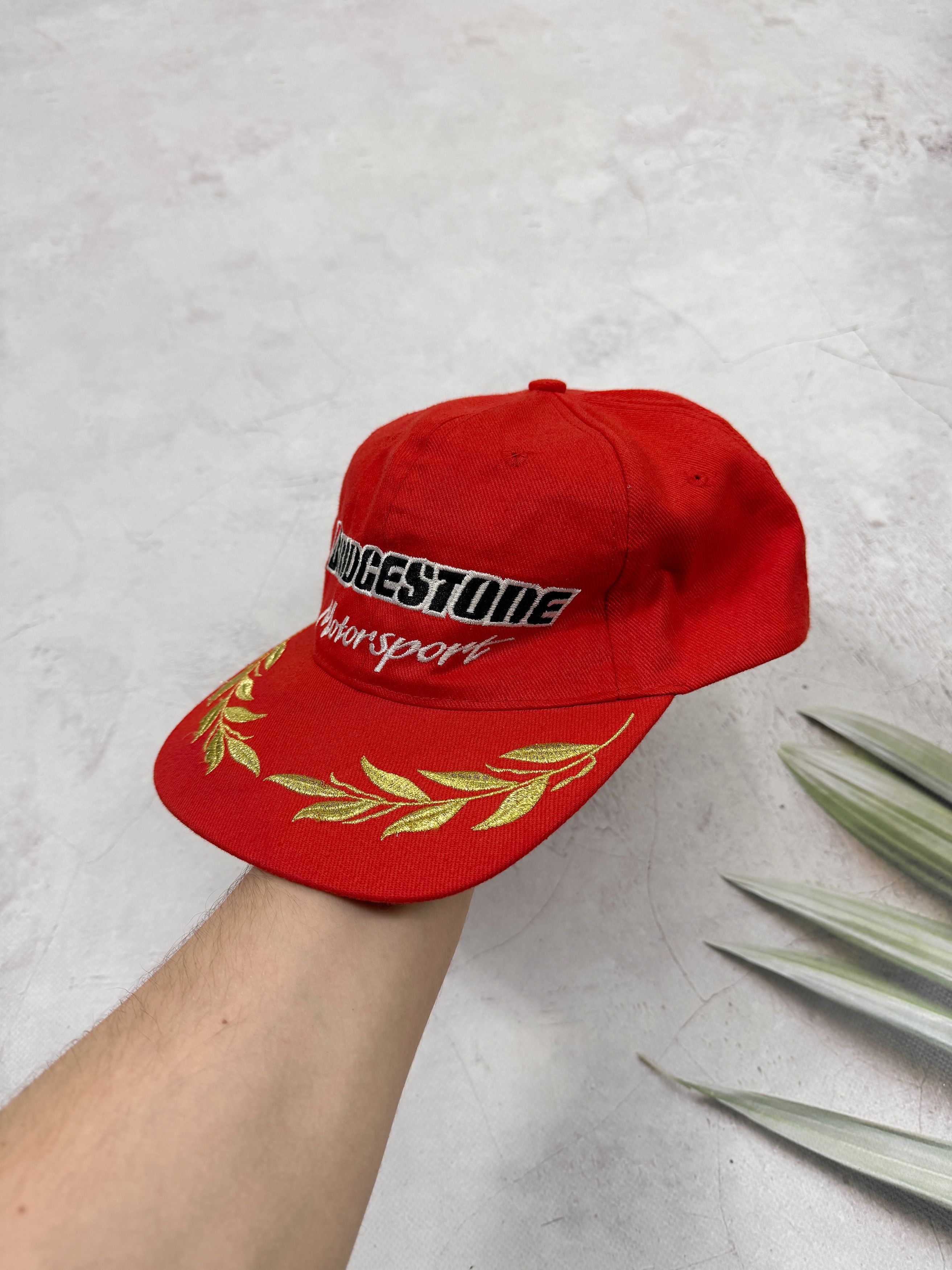 Formula 1 × Vintage Vintage Bridgestone Motorsport Cap Racing Formula1 Size ONE SIZE - 2 Thumbnail