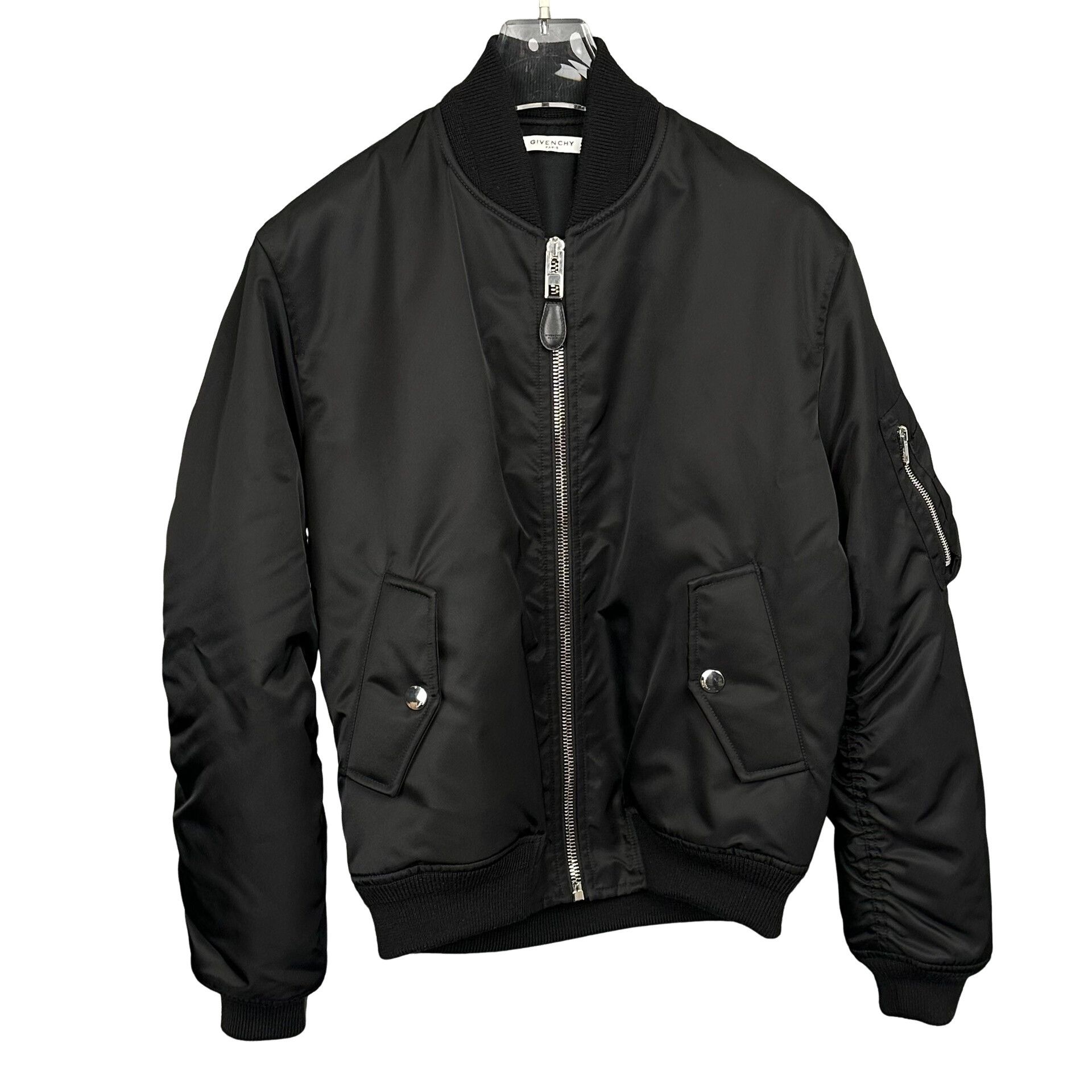 Givenchy Givenchy Red Triangle Eye Embroidery MA-1 Bomber Jacket 46 Size US S / EU 44-46 / 1 - 1 Thumbnail