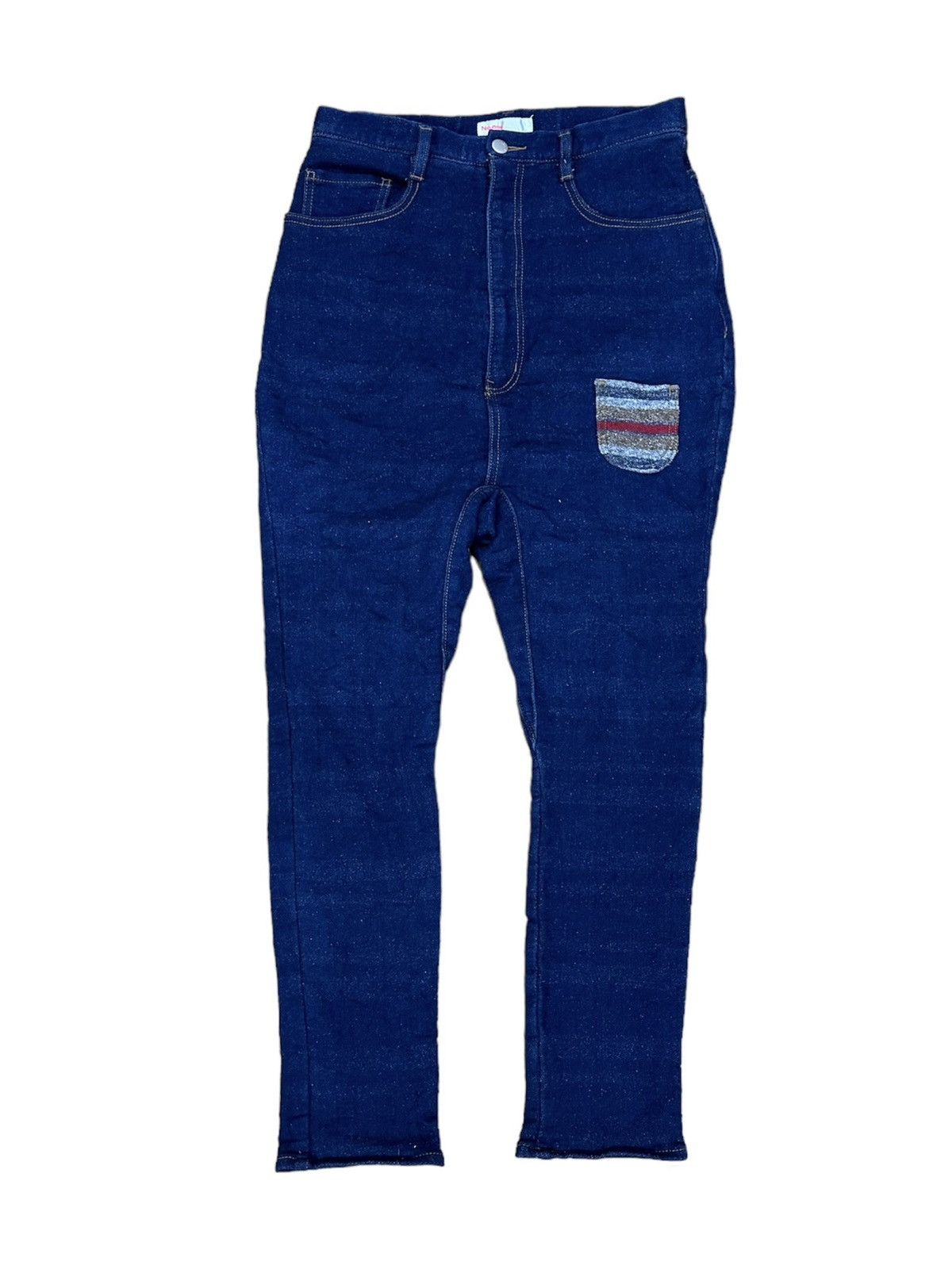 Ne-Net Issey Miyake Mini Pocket Jeans High Waist Pants