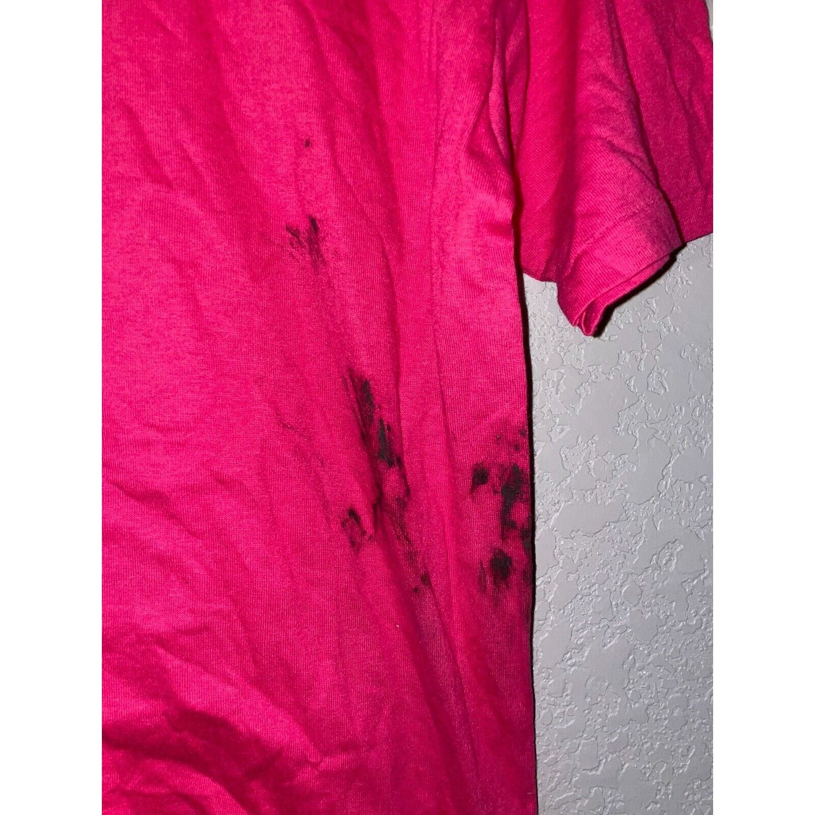 Jerzees Vintage Nashville Shirt Flower Pink Paint 90s Stained VTG M Size US M / EU 48-50 / 2 - 12 Thumbnail