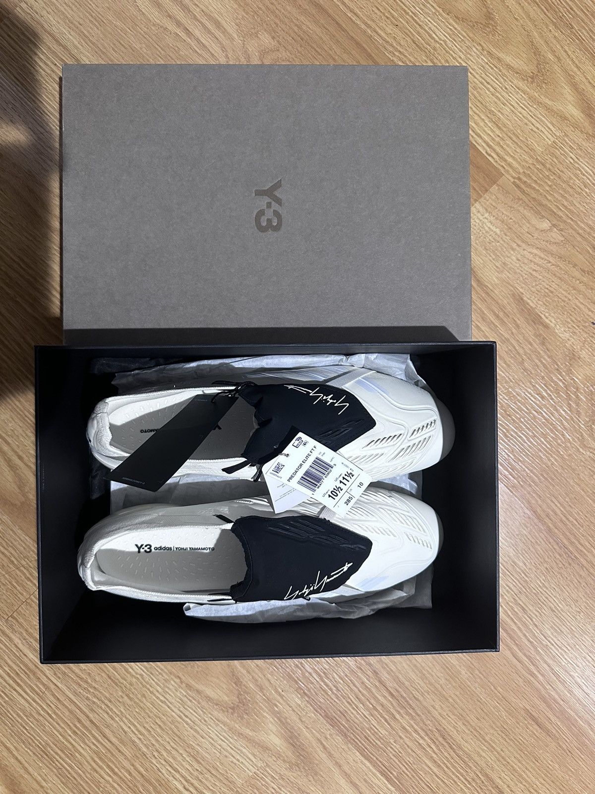 Y-3 Y-3 Adidas Predator Elite FG 10.5 Size US 10.5 / EU 43-44 - 4 Thumbnail