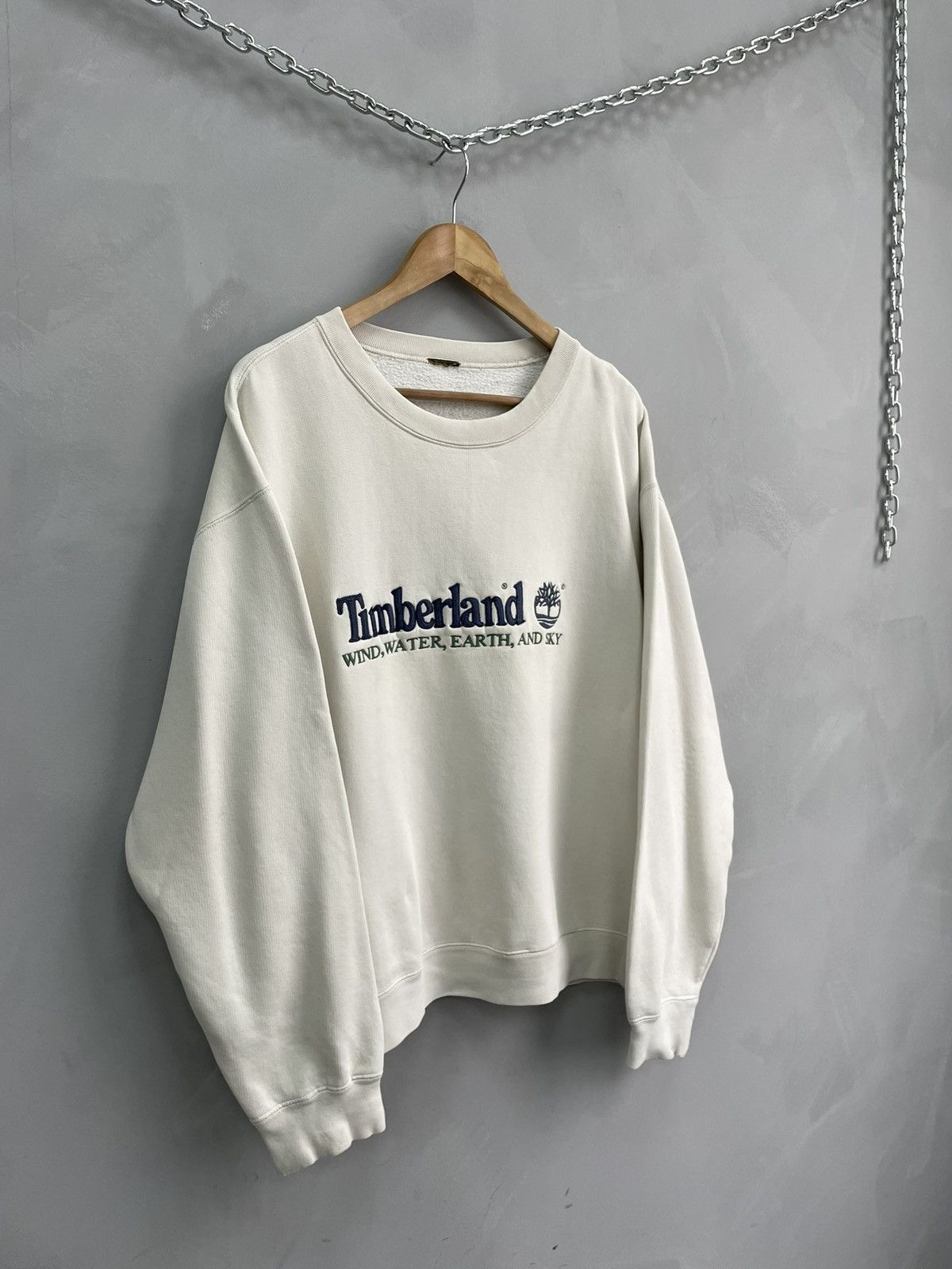 Timberland Retro crewneck timberland hoodie sweatshirt bog logo y2k Size US XXL / EU 58 / 5 - 2 Thumbnail