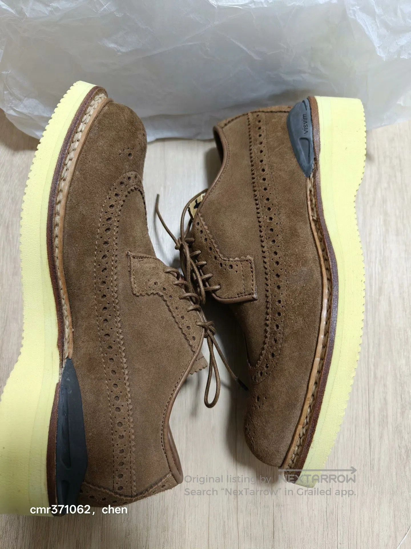 Visvim visvim 13ss Spot Patrician WT Folk Brogue. Size US 8 / EU 41 - 5 Thumbnail