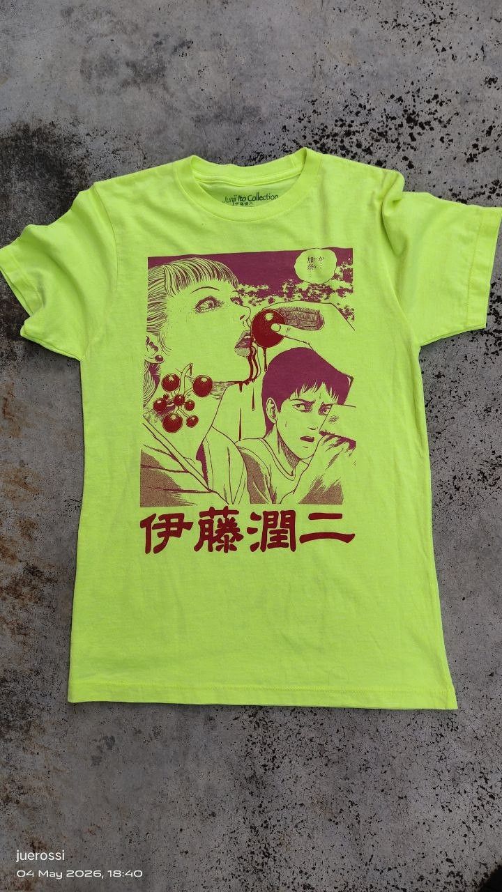 Anime Junji Ito Collection Anime Mangga Horror Tee Size US XS / EU 42 / 0 - 1 Thumbnail