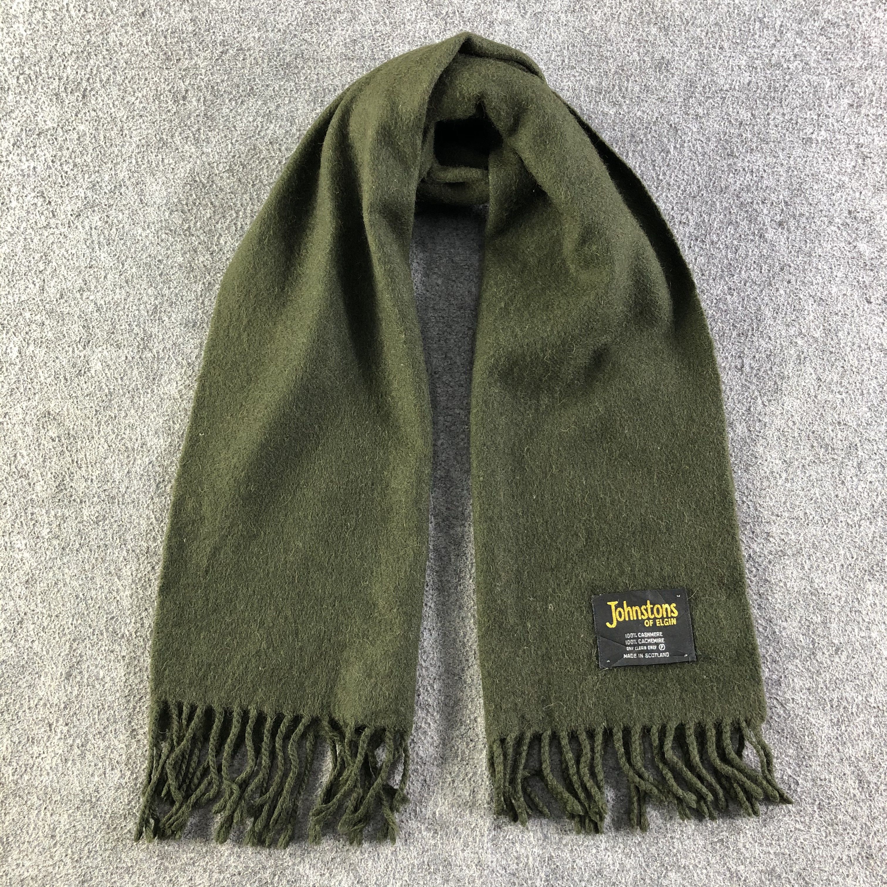Johnstons Of Elgin Johnstons Of Elgin Cashmere Scarf / Muffler / Neckwear P597 Size ONE SIZE - 1 Thumbnail