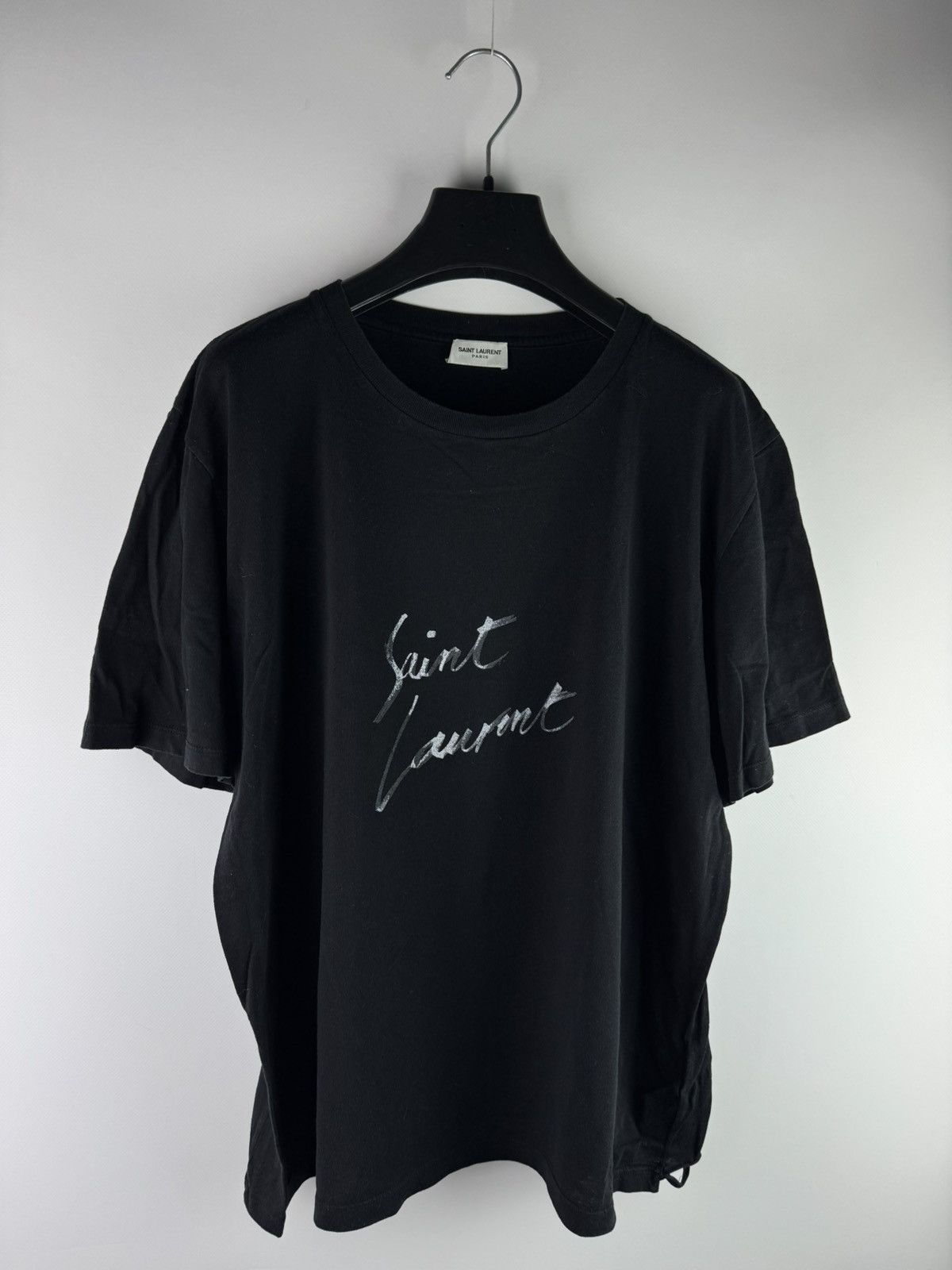 Saint Laurent Paris Saint Laurent Paris Signature Women’s Top T-Shirt Size L / US 10 / IT 46 - 1 Thumbnail