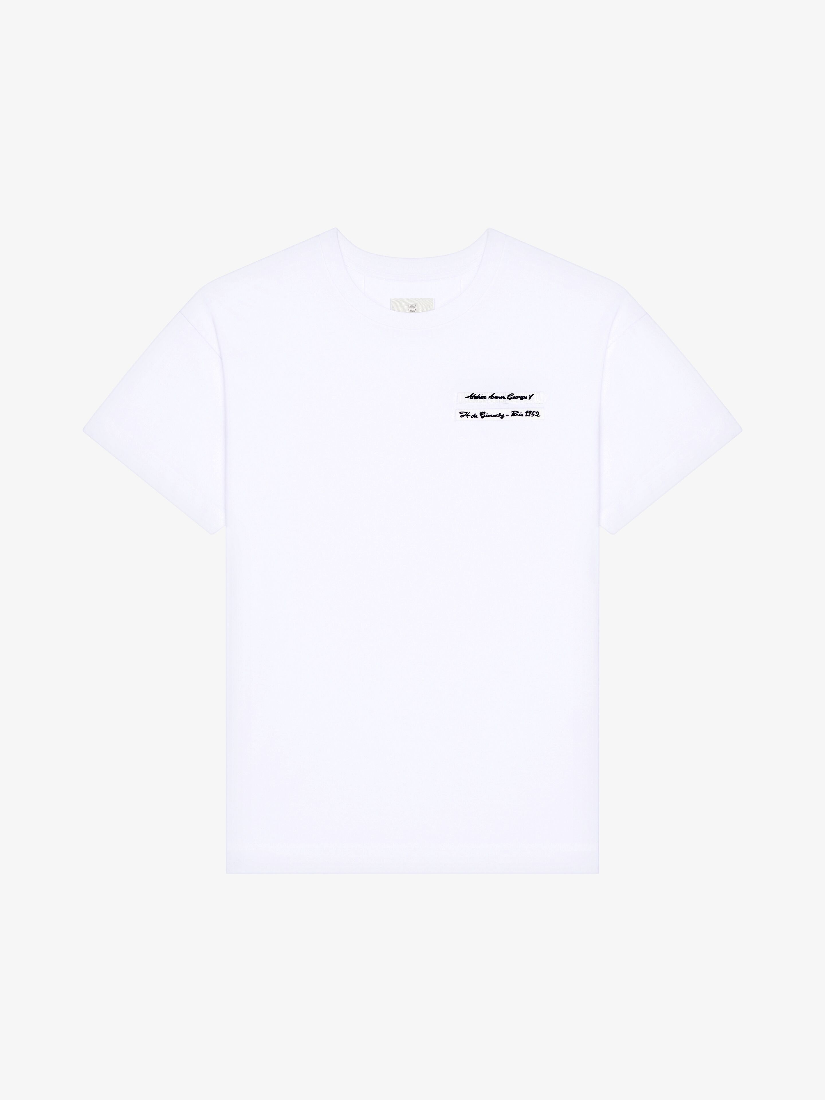 Givenchy o1srvl11e0725 Standard Short Sleeve Base in White Size US M / EU 48-50 / 2 - 1 Thumbnail