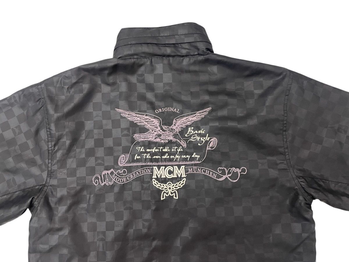 Designer × MCM MCM over print monogram embroidery light jacket Size US M / EU 48-50 / 2 - 5 Thumbnail