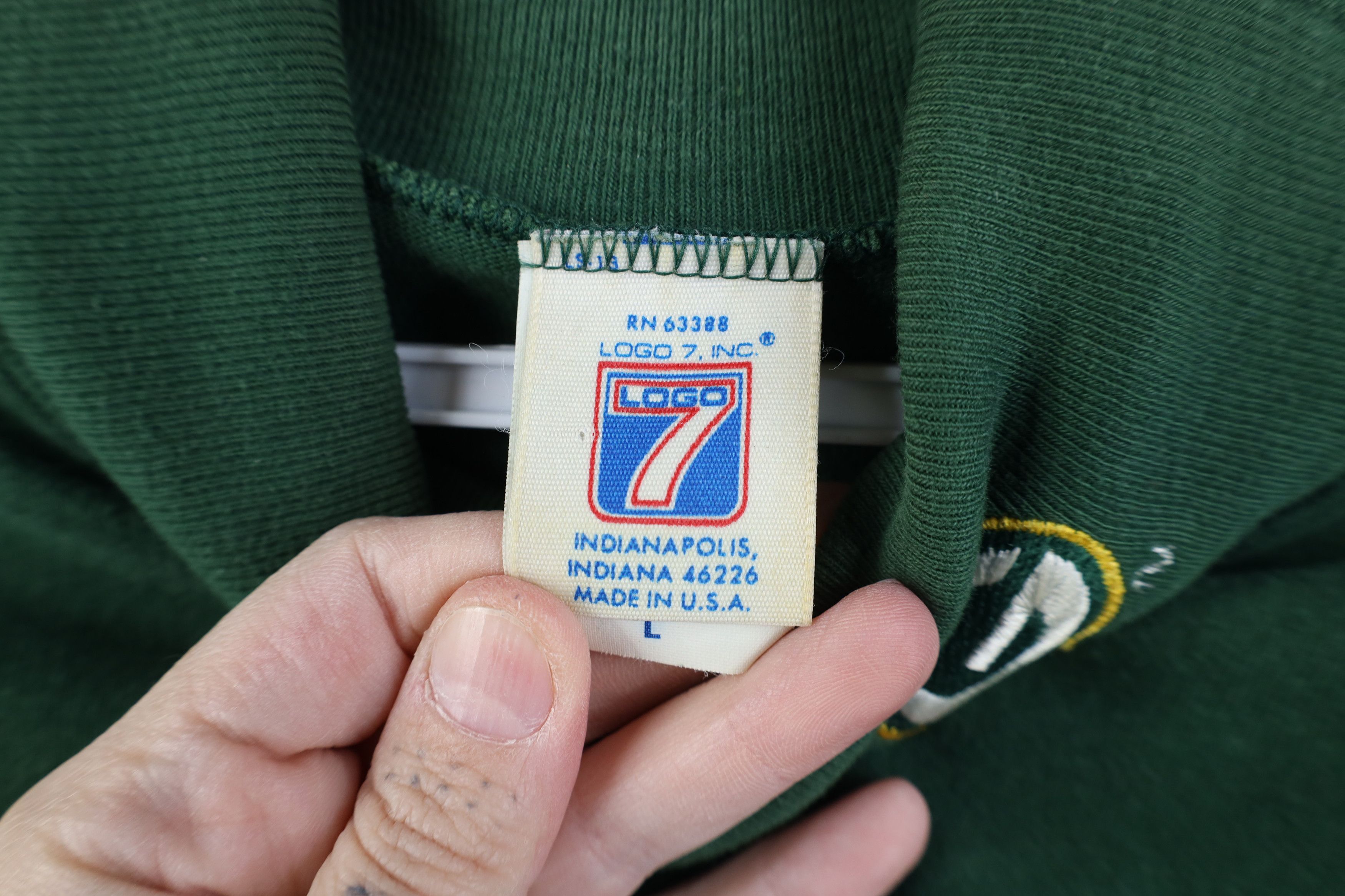Vintage Vintage 90s Packers Football Turtleneck T-Shirt USA Size US L / EU 52-54 / 3 - 6 Thumbnail