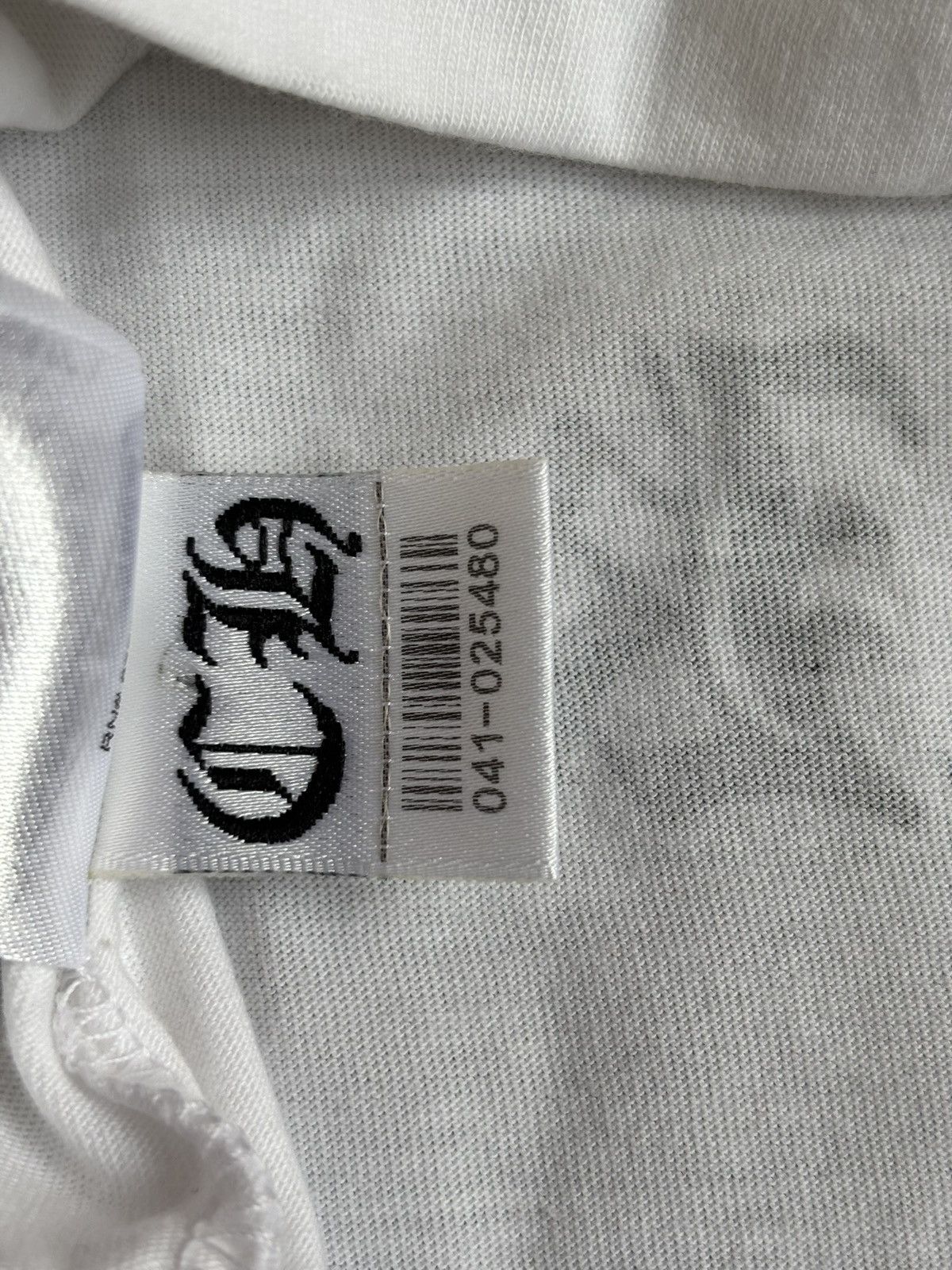 Chrome Hearts Chrome Hearts White New York Horseshoe Tee Size US S / EU 44-46 / 1 - 11 Thumbnail