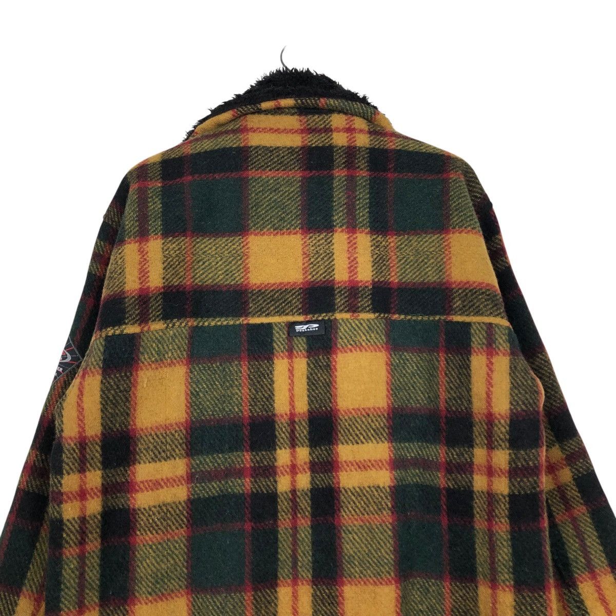 Japanese Brand 🔥VINTAGE WOOL CHORE JACKET PEAKABOO TARTAN ISSEY MIYAKE Size US L / EU 52-54 / 3 - 11 Thumbnail