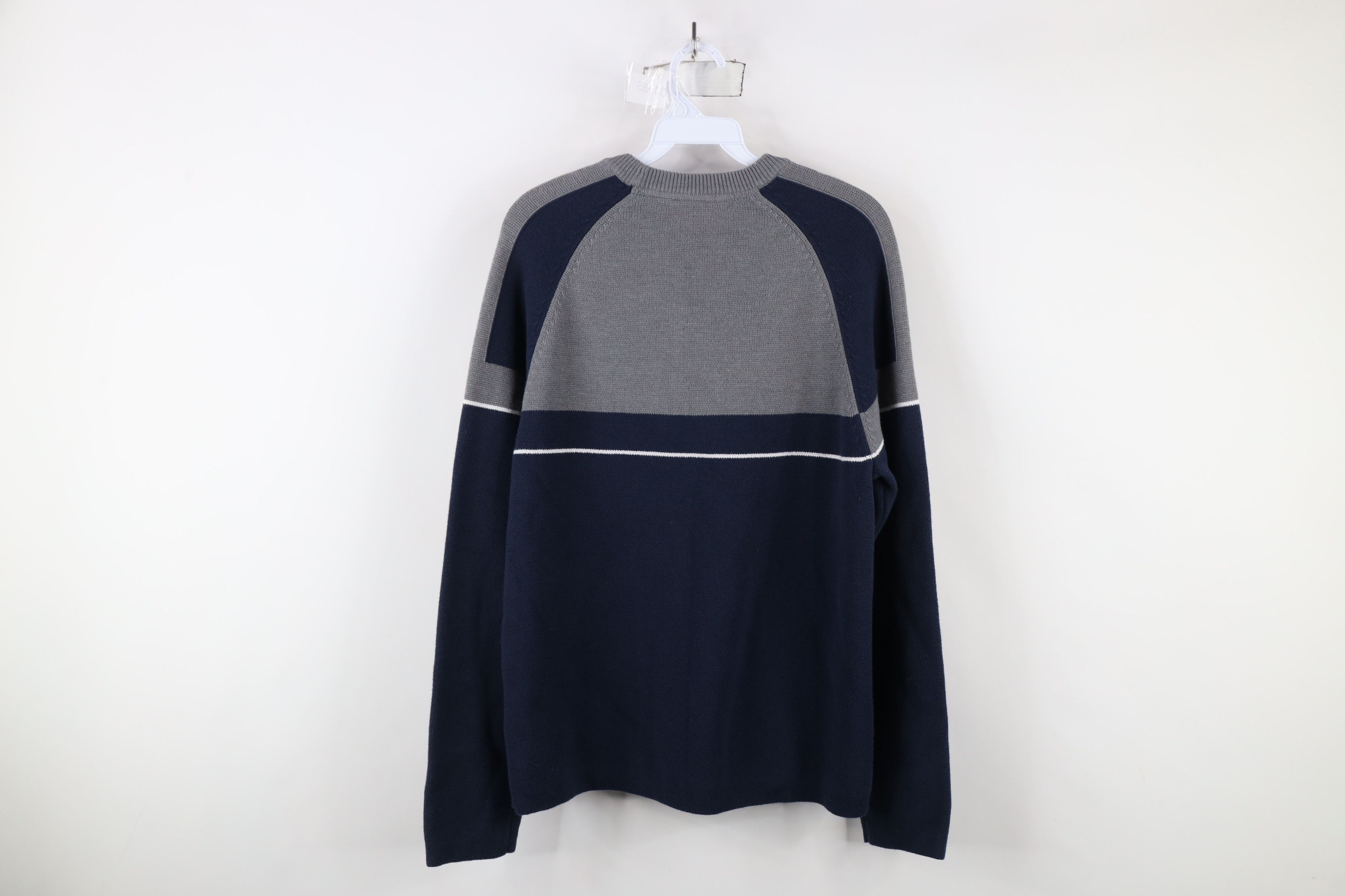Vintage Vintage 90s Streetwear Heavyweight Knit Crewneck Sweater Size US M / EU 48-50 / 2 - 7 Thumbnail