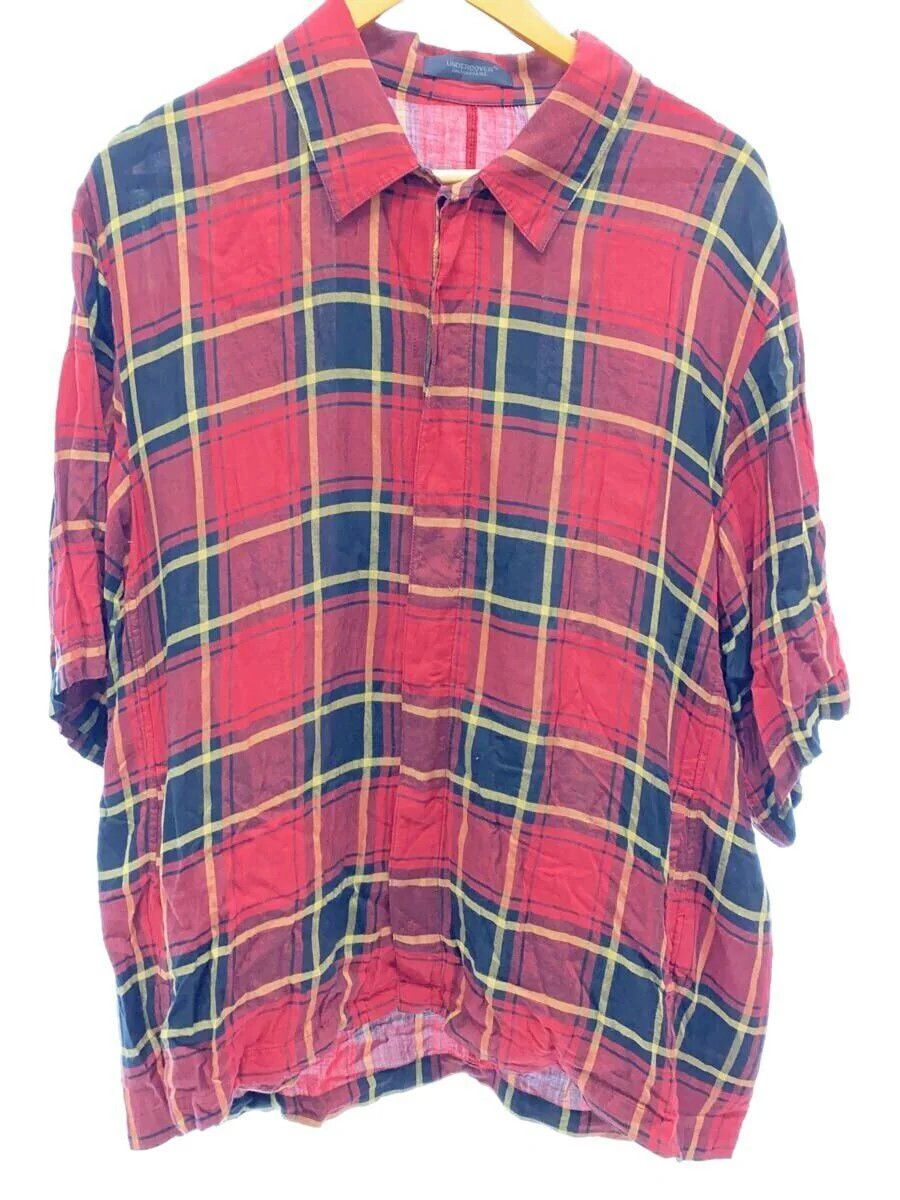 Undercover Tartan Check Rayon Button Up Shirt Size US XL / EU 56 / 4 - 1 Thumbnail
