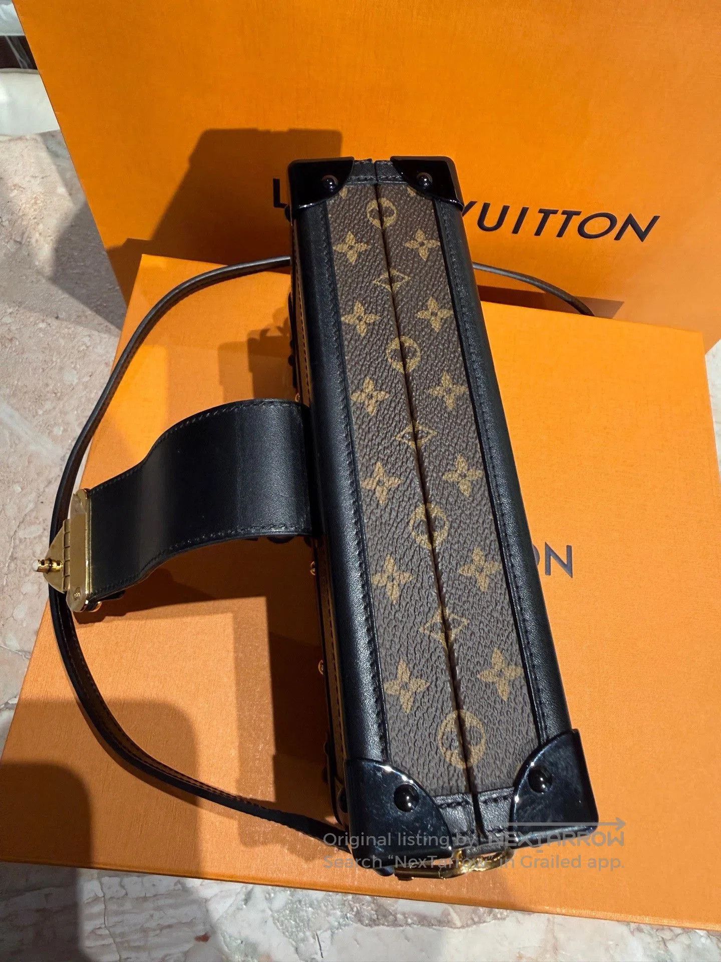Louis Vuitton Louis Vuitton Pettie Malle Monogram Box Bag. Size ONE SIZE - 7 Thumbnail