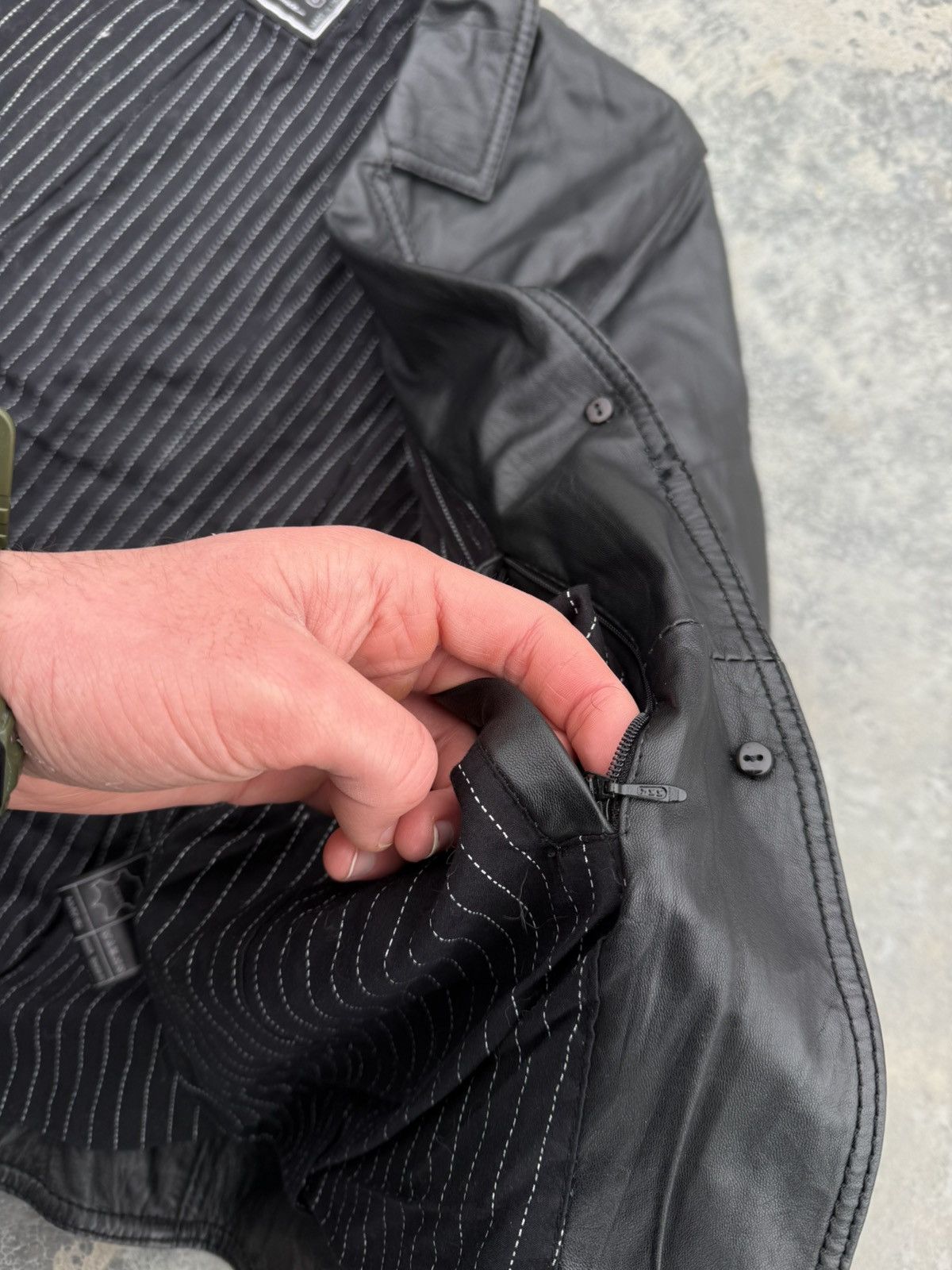 Versus Versace Versus Versace Real Leather Old many Y2k Jacket Size M / US 6-8 / IT 42-44 - 7 Thumbnail