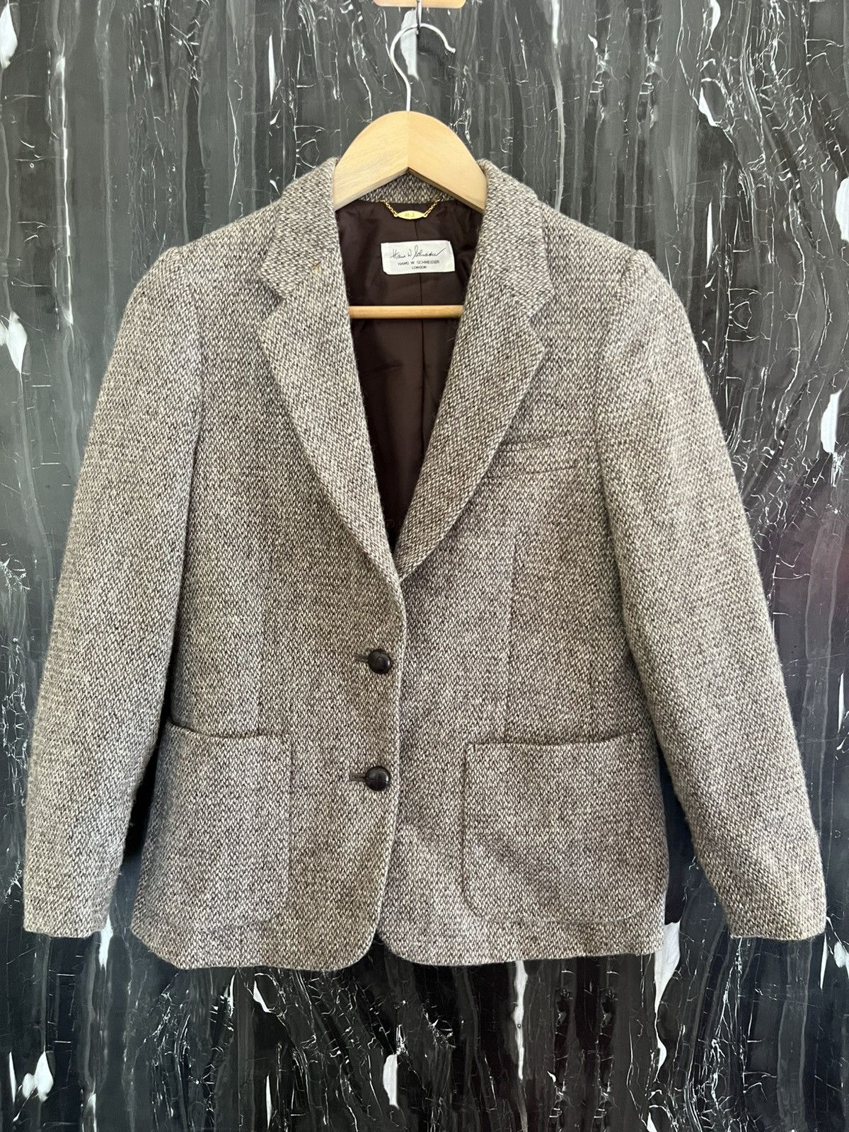 Japanese Brand HANS W. SCHNEIDER COAT Size US S / EU 44-46 / 1 - 1 Thumbnail