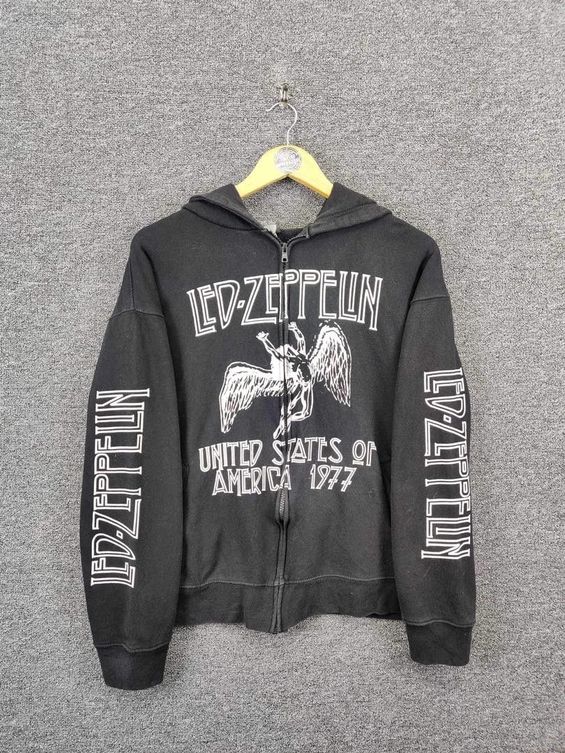 Led Zeppelin United Of States America 1977 Band Hoodie