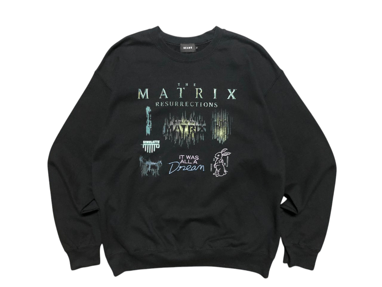 Beams Plus Beams The Matrix Resurrection Crewneck Sweatshirt Size US M / EU 48-50 / 2 - 1 Thumbnail