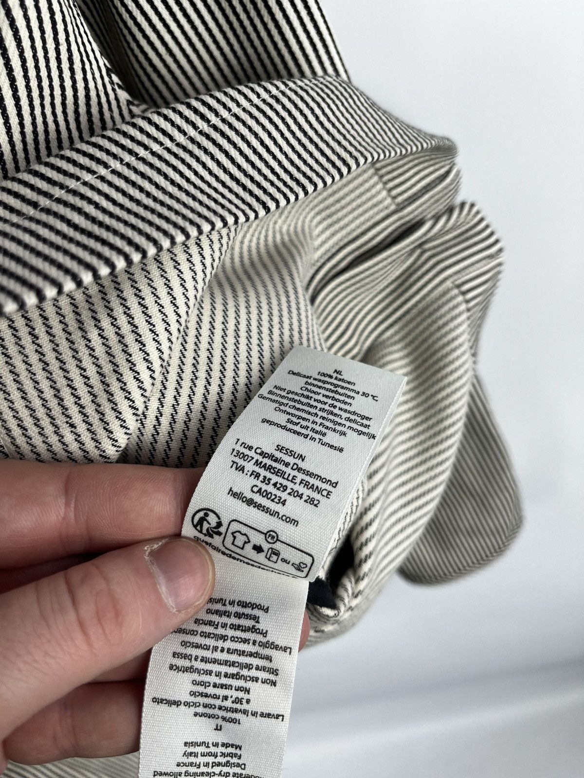 Other Striped cotton baker shirt jacket Sessun Size S / US 4 / IT 40 - 10 Thumbnail