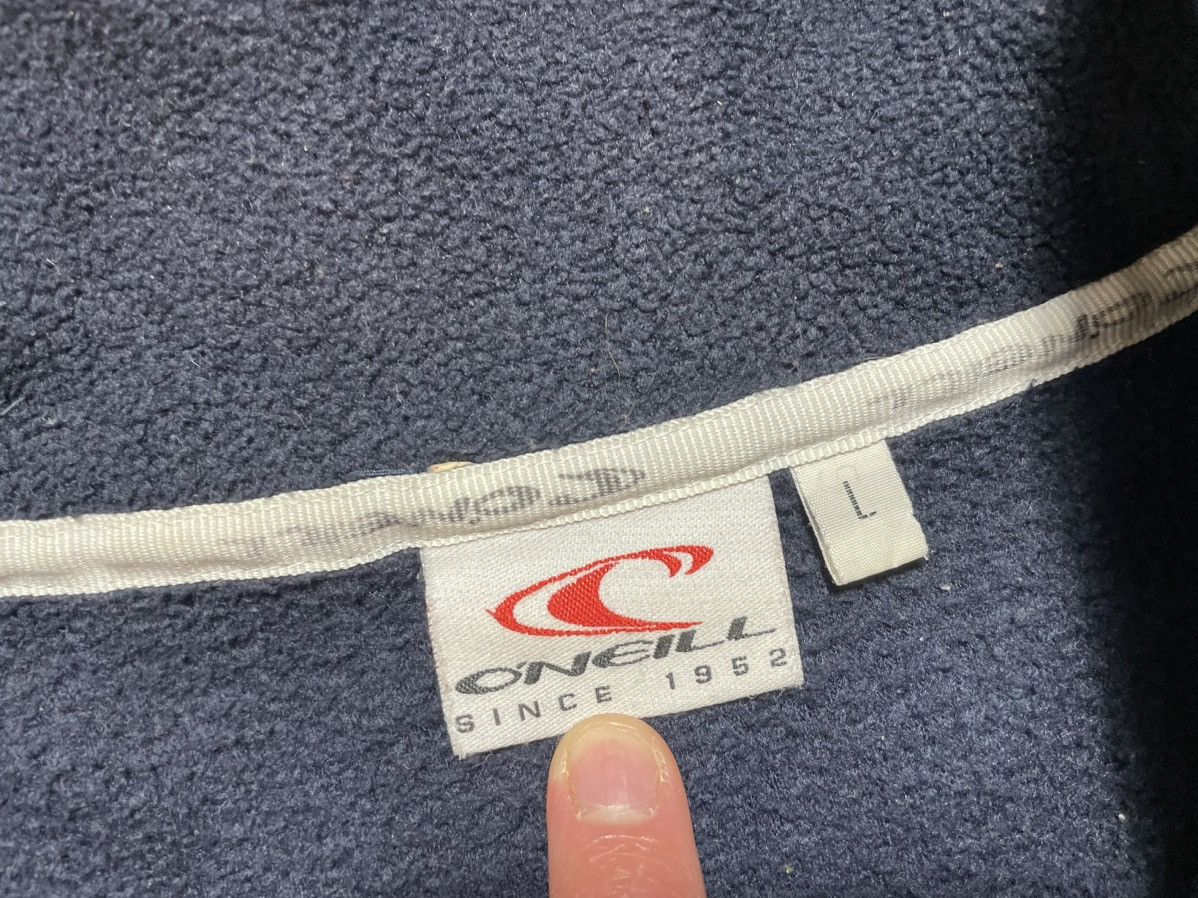 O'Neill Vintage Fleece Sweatshirt 1/4 Zip Oneill Surf Style Big logo Size US L / EU 52-54 / 3 - 8 Thumbnail