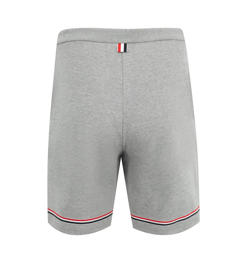 Thom Browne o1h1sh10525 Rwb Stripe Mid Thigh Shorts in Light Grey Size US 34 / EU 50 - 2 Thumbnail