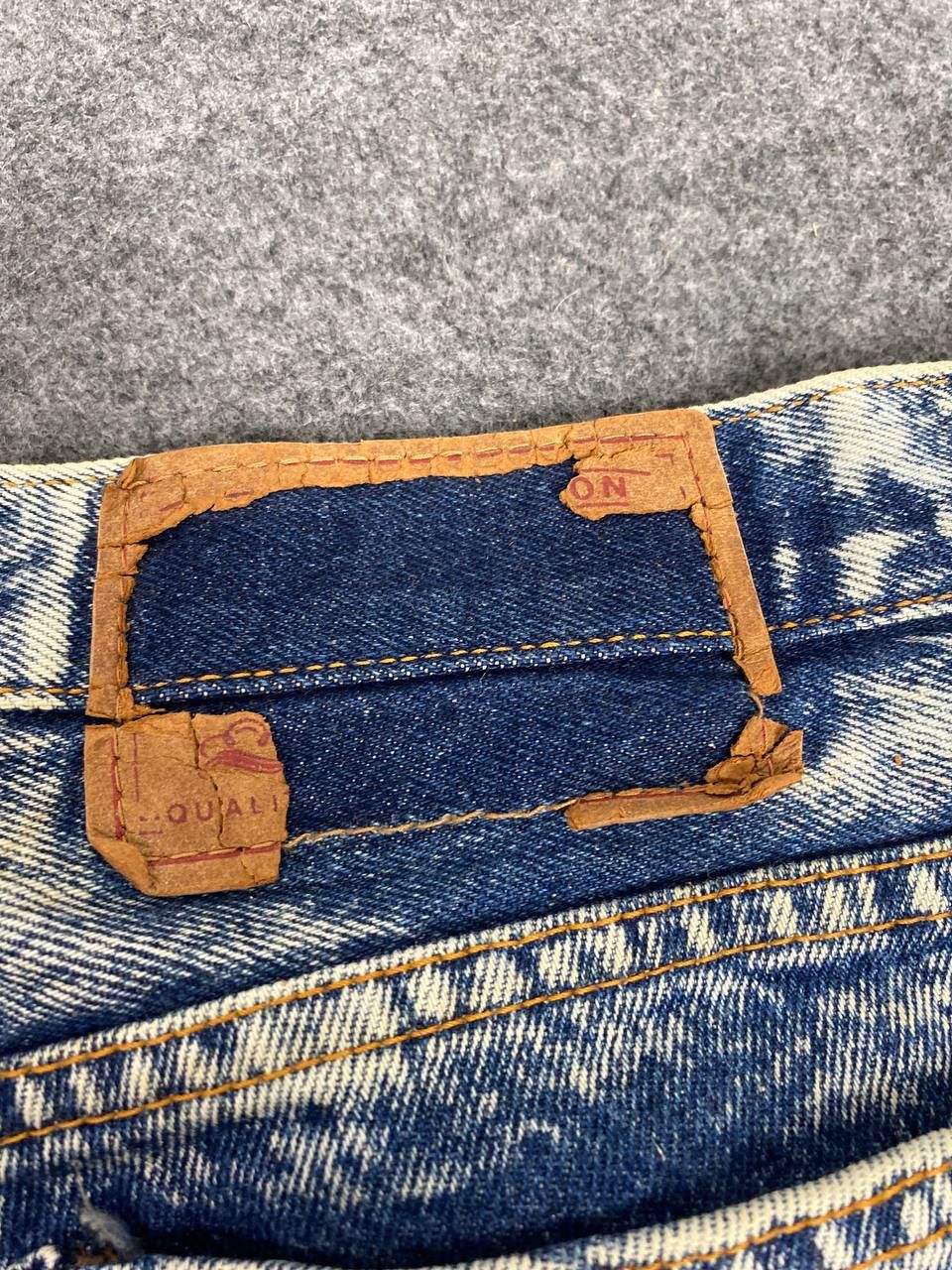 Japanese Brand japanese brand acid wash denim nice design Size US 33 - 16 Thumbnail