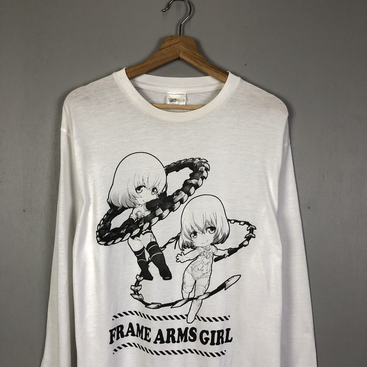 Anime Vintage y2k Frame Arms Girl Anime Long Sleeve Tshirt Size US L / EU 52-54 / 3 - 3 Thumbnail