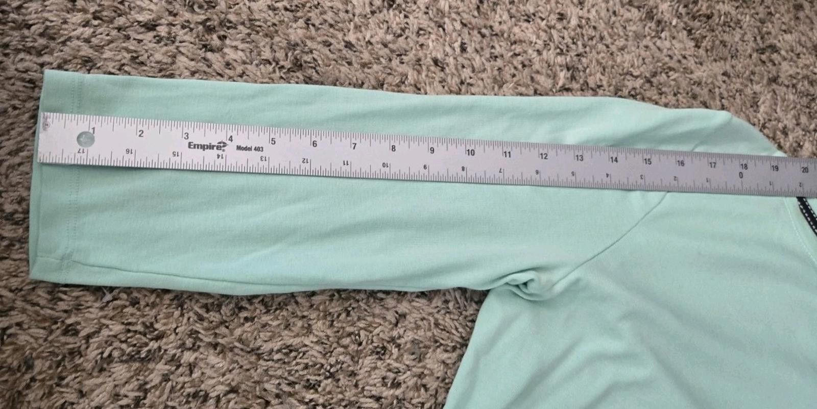 Other Talbots Bateau Neck Tee Top Pima Cotton 3 Quarter Sleeves Te Size L / US 10 / IT 46 - 10 Thumbnail