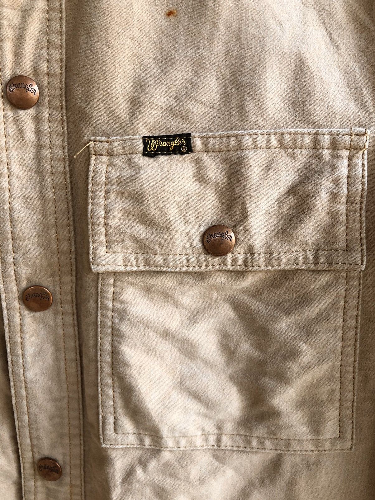 Vintage Vintage Wrangler shirt Jacket snap button Size US M / EU 48-50 / 2 - 4 Thumbnail