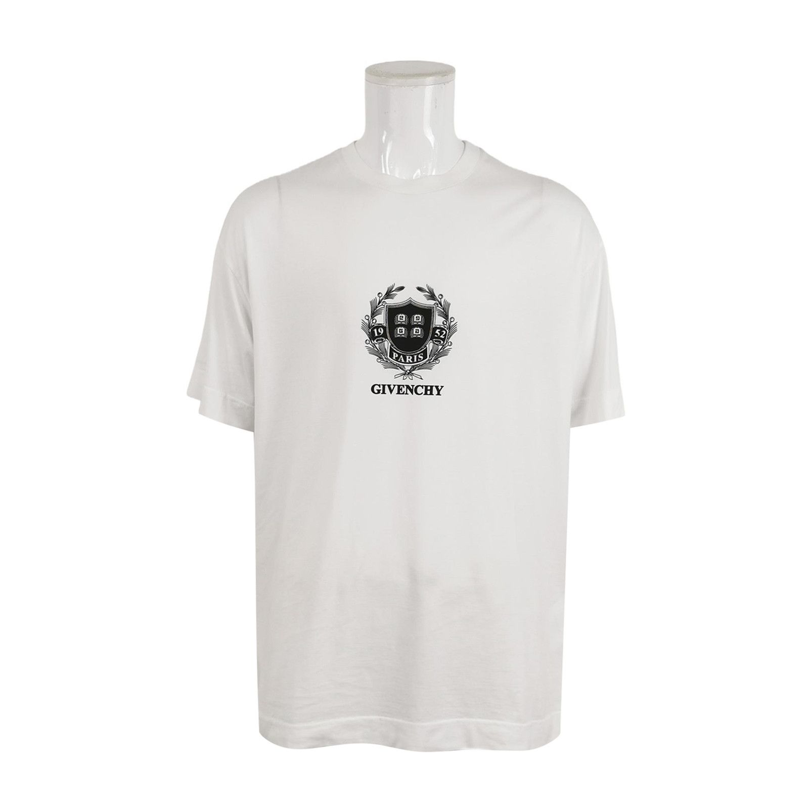 Givenchy Givenchy M Size Cotton Crewneck Logo T-Shirt Size US M / EU 48-50 / 2 - 1 Thumbnail