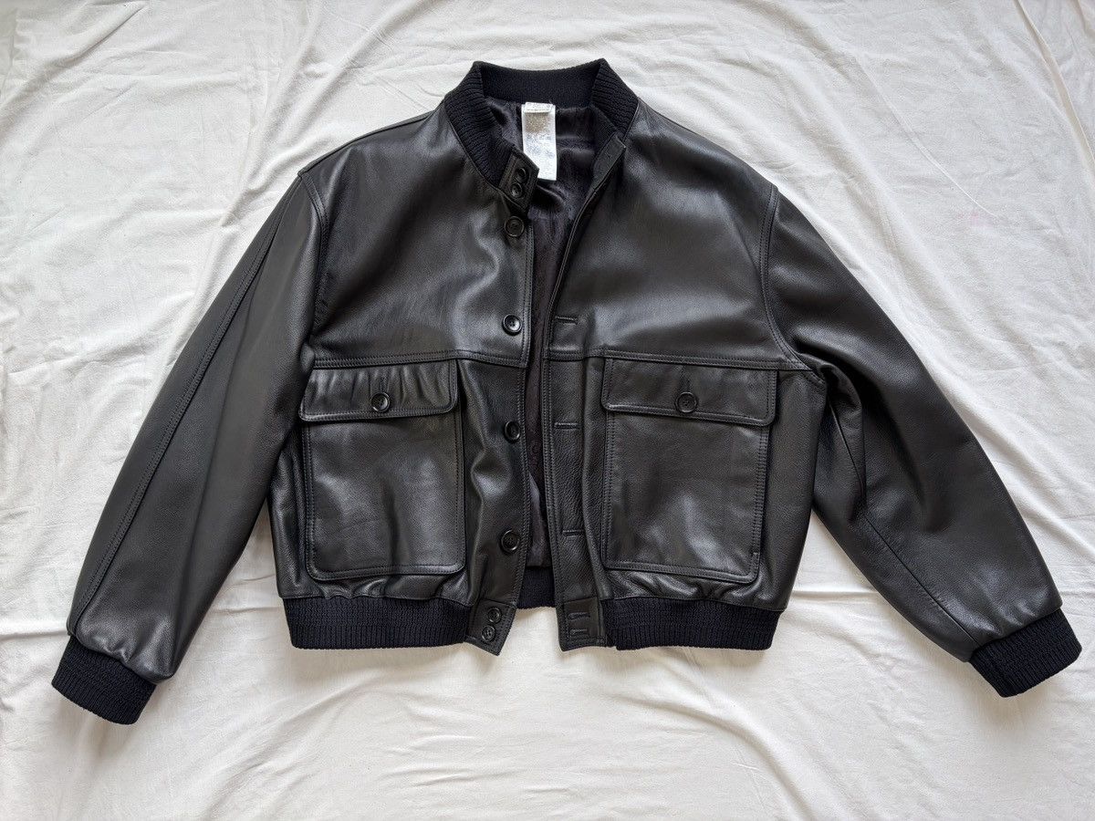 Magliano Magliano AW21 Black Leather Forever Jacket Size US XXL / EU 58 / 5 - 24 Thumbnail