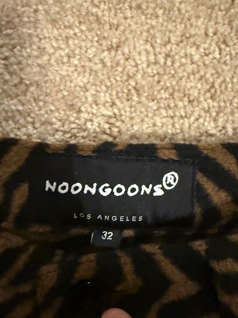Noon Goons Noon Goons tiger print straight fit pants Size US 32 / EU 48 - 2 Thumbnail