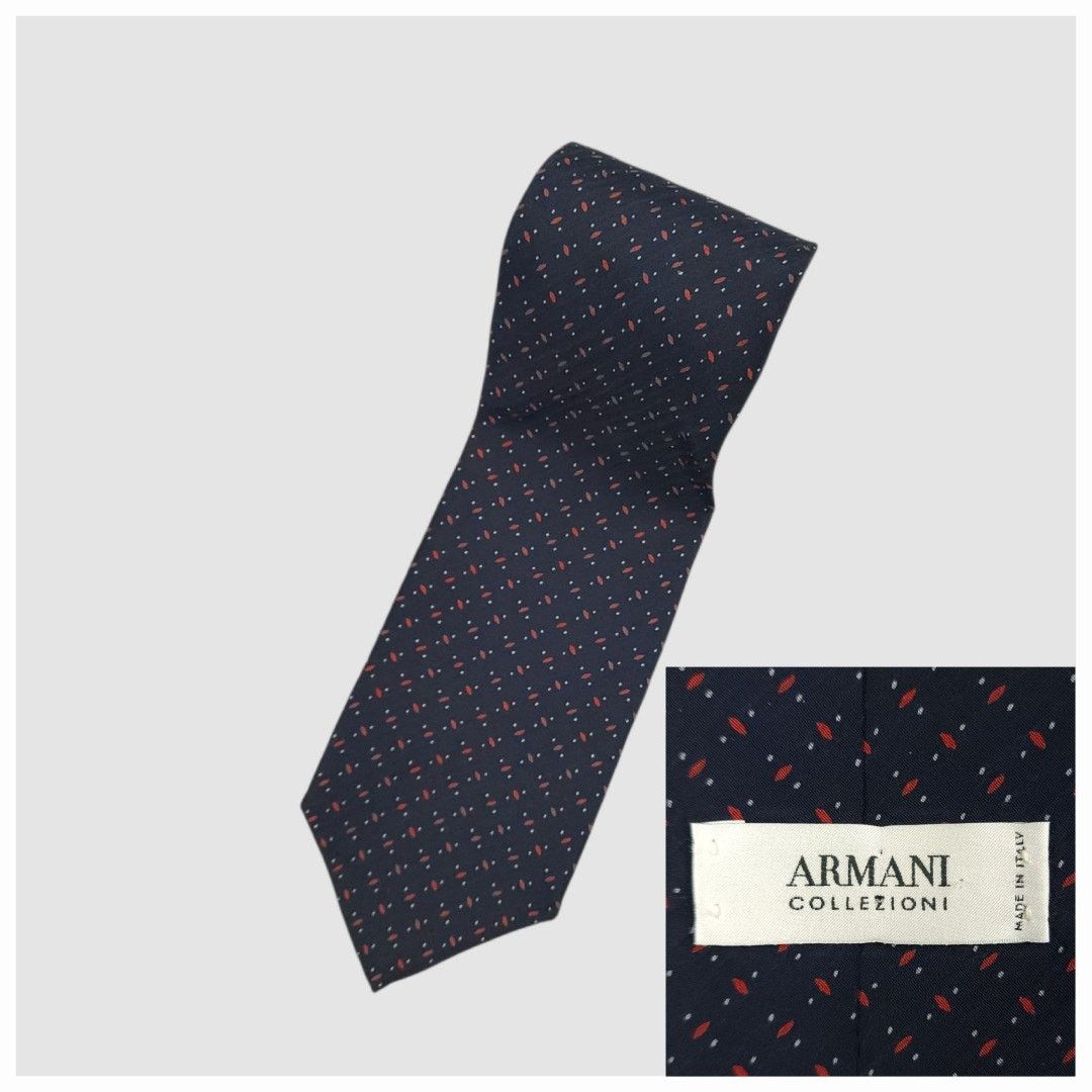 Vtg Giorgio Armani Collezioni Italian Silk Neck Tie 56x4
